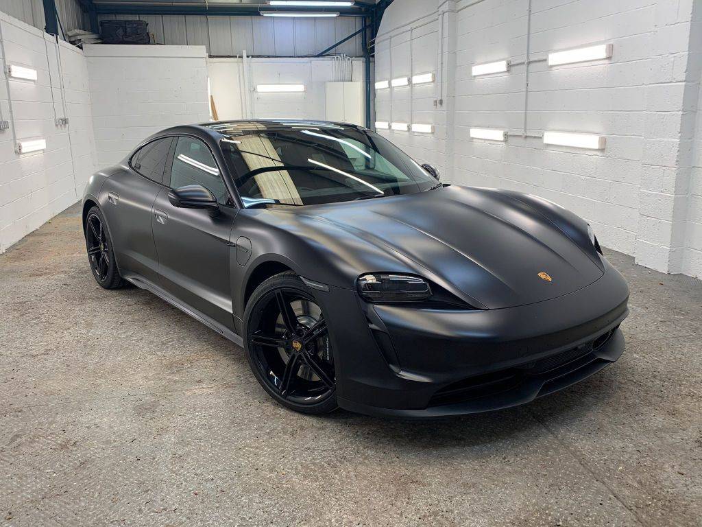 Porsche Taycan Taycan colour -- metallic black or Mamba Green PHOTO-2022-08-13-18-13-36