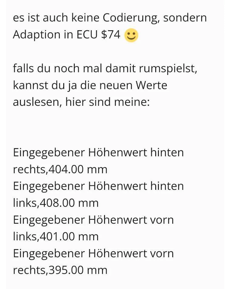 Porsche Taycan Lowering links? Screenshot_20220915-160630
