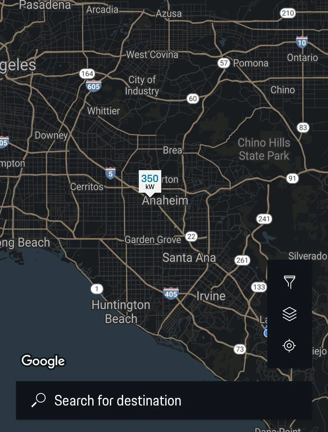Porsche Taycan My Porsche app shows NO charging stations?! Screenshot_20220915_165508