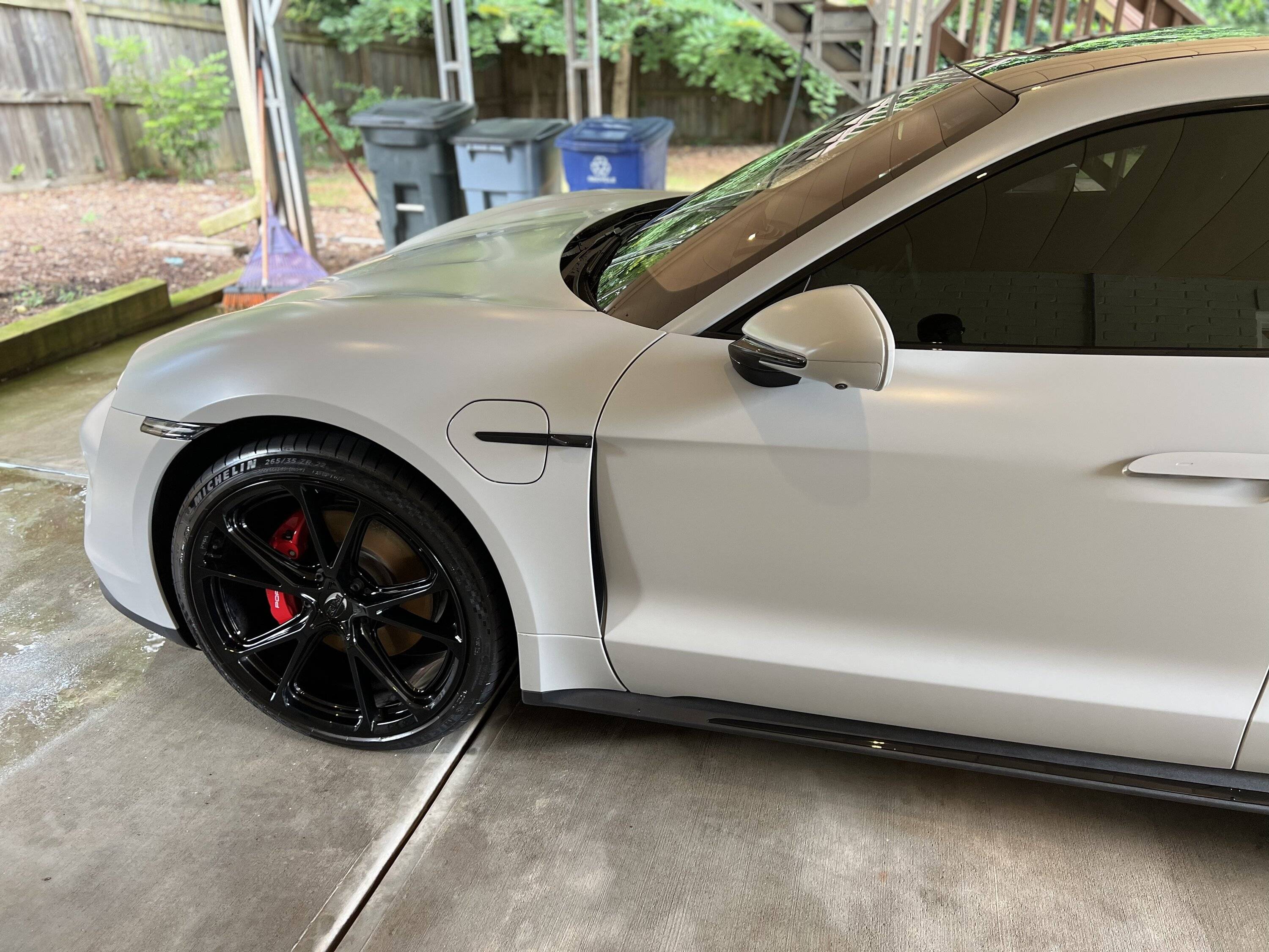 Porsche Taycan Clear or stealth PPF on Chalk (Crayon) Taycan? 89336503-9E1B-4D33-8BA5-AE120E3E009E