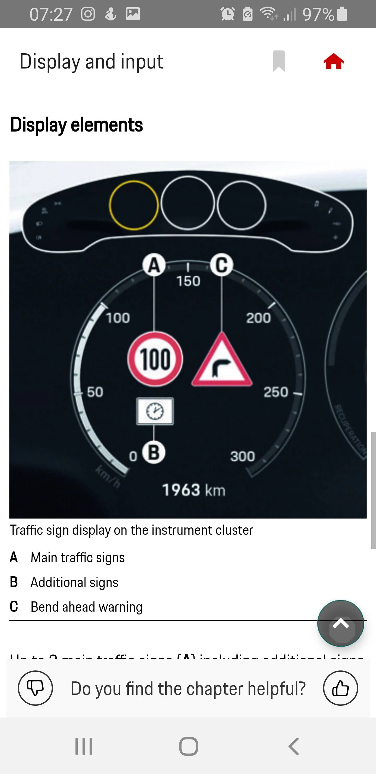 Porsche Taycan The speed limit recognition doesn't work ? Screenshot_20220917-072715_Porsche Good to kno