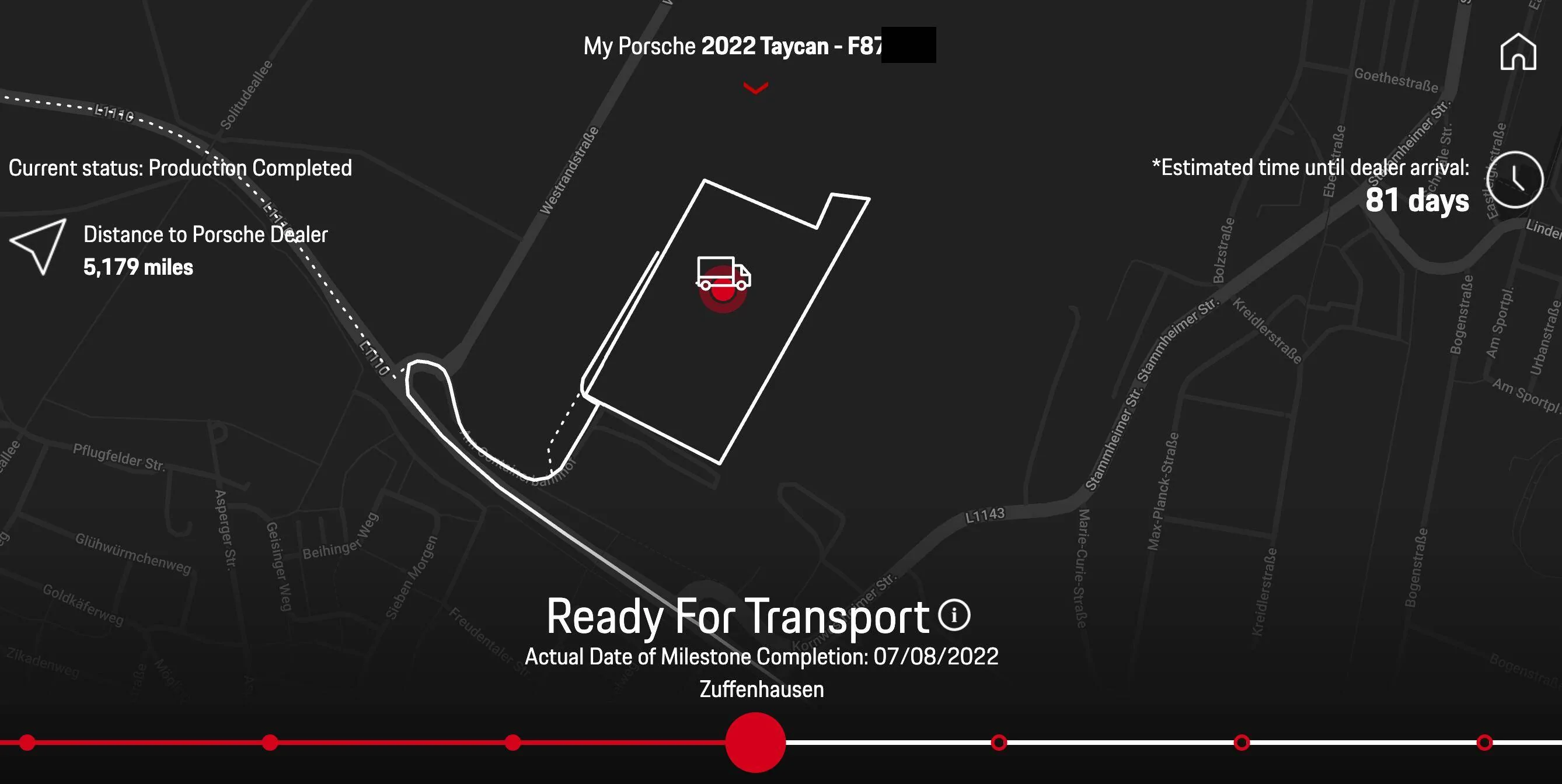 Porsche Taycan September 2022 deliveries Screen Shot 2022-09-19 at 1.37.53 PM