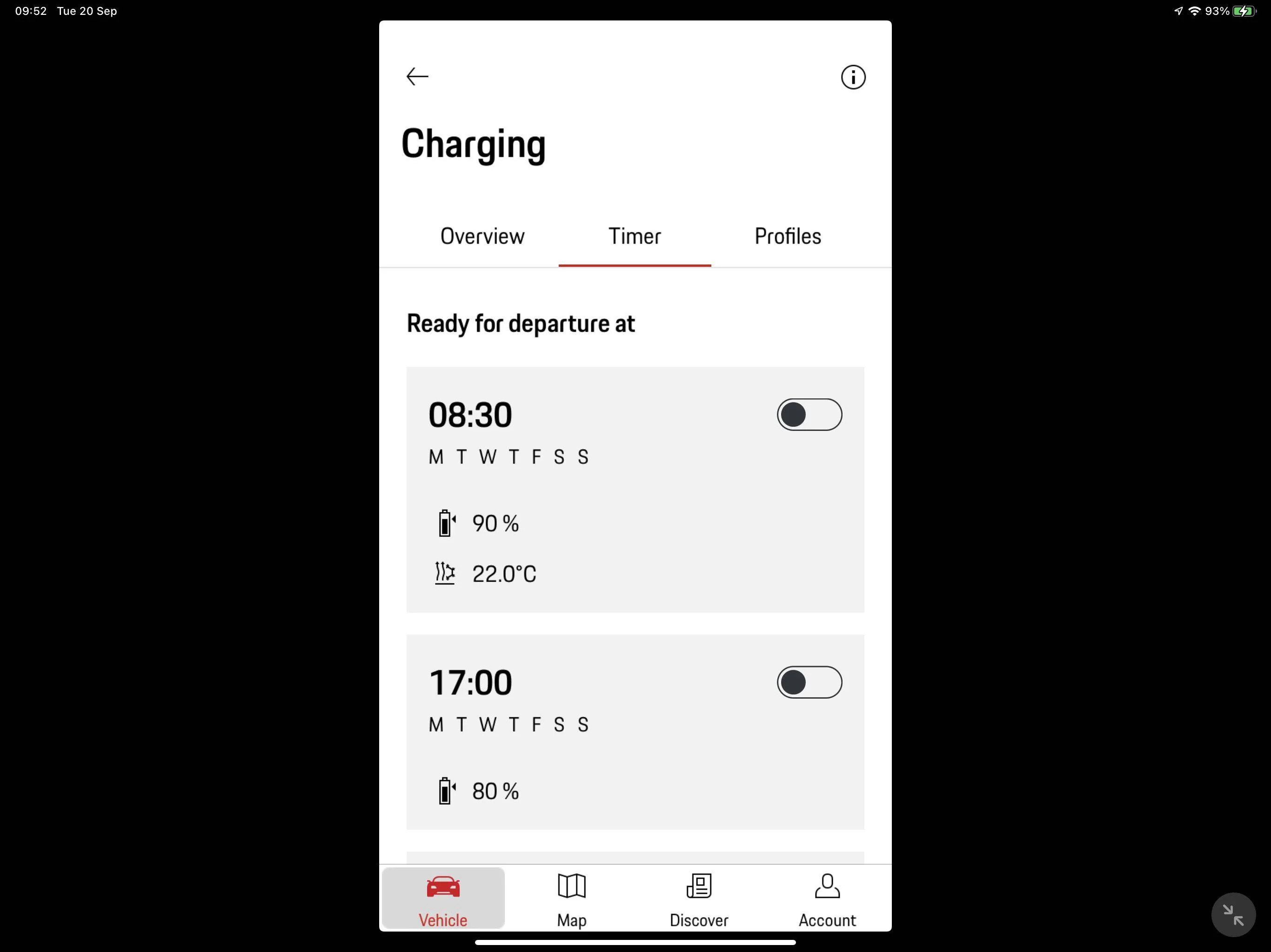 Porsche Taycan how to charge immediately but to 85% only? F3F5A9C6-E251-4C45-8F92-D568AD988128
