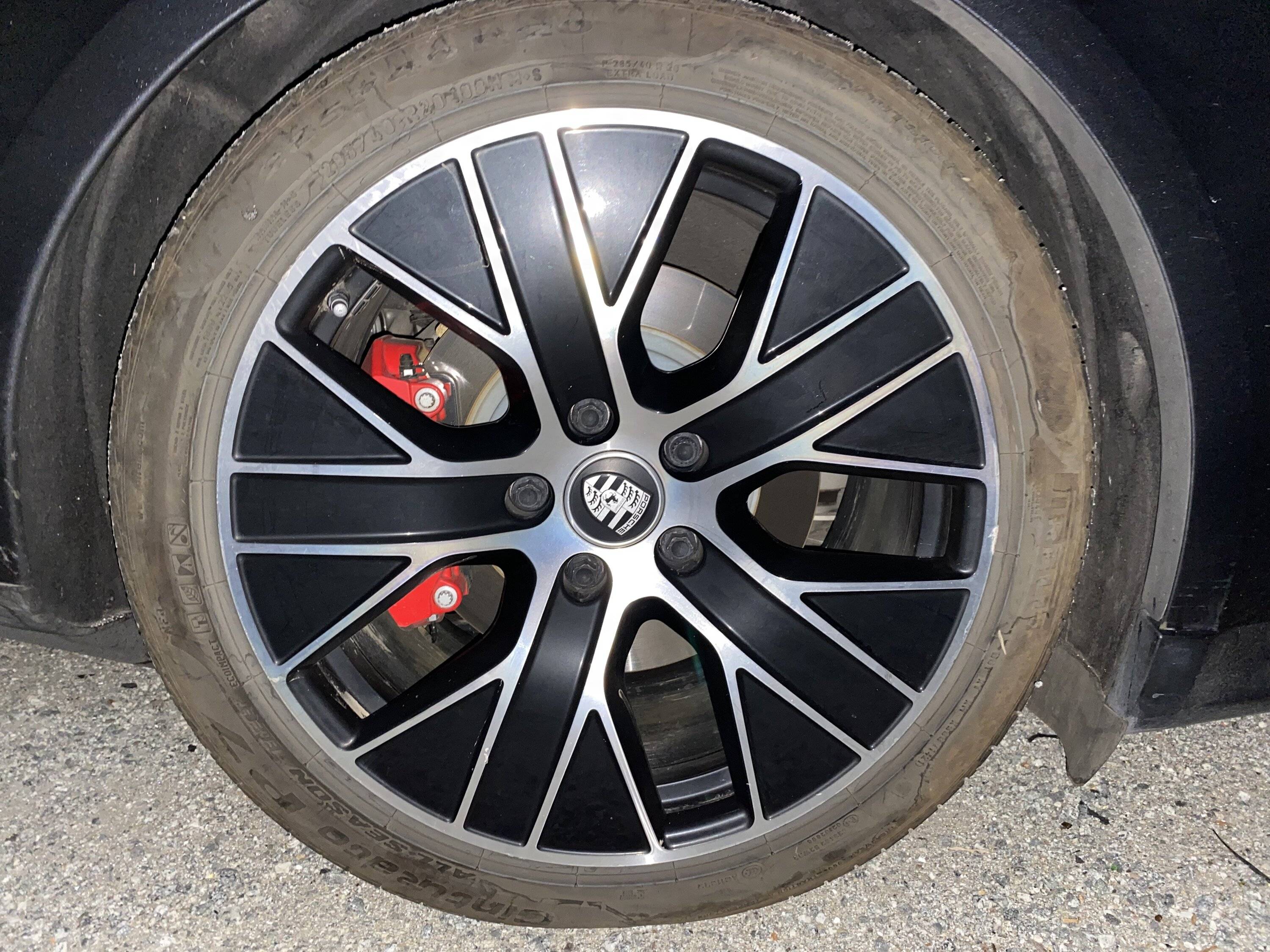 Porsche Taycan Odd Tire Wear at 13K Miles Tire_Model