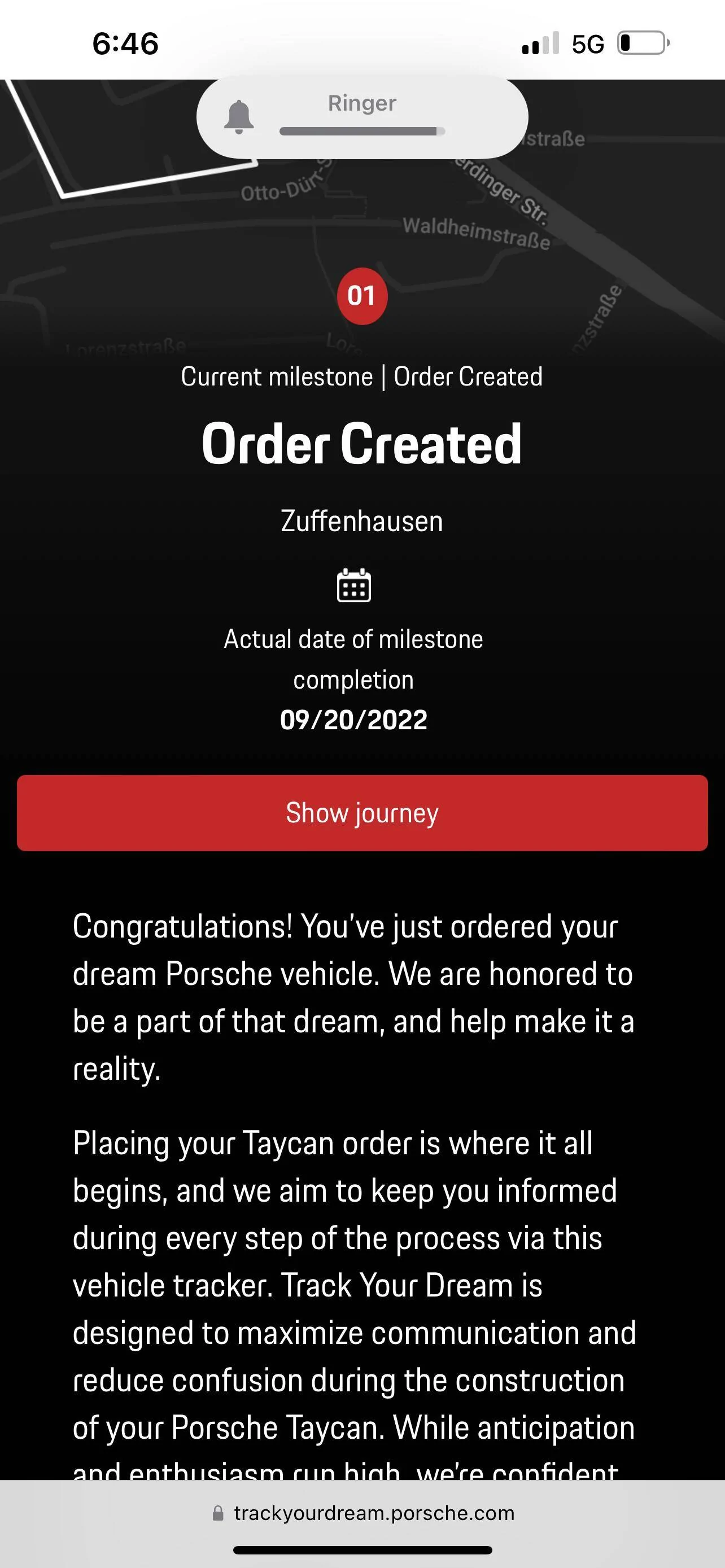 Porsche Taycan Porsche track your dream time lines 1C9C1454-2EEB-45ED-B843-A88E570BF416