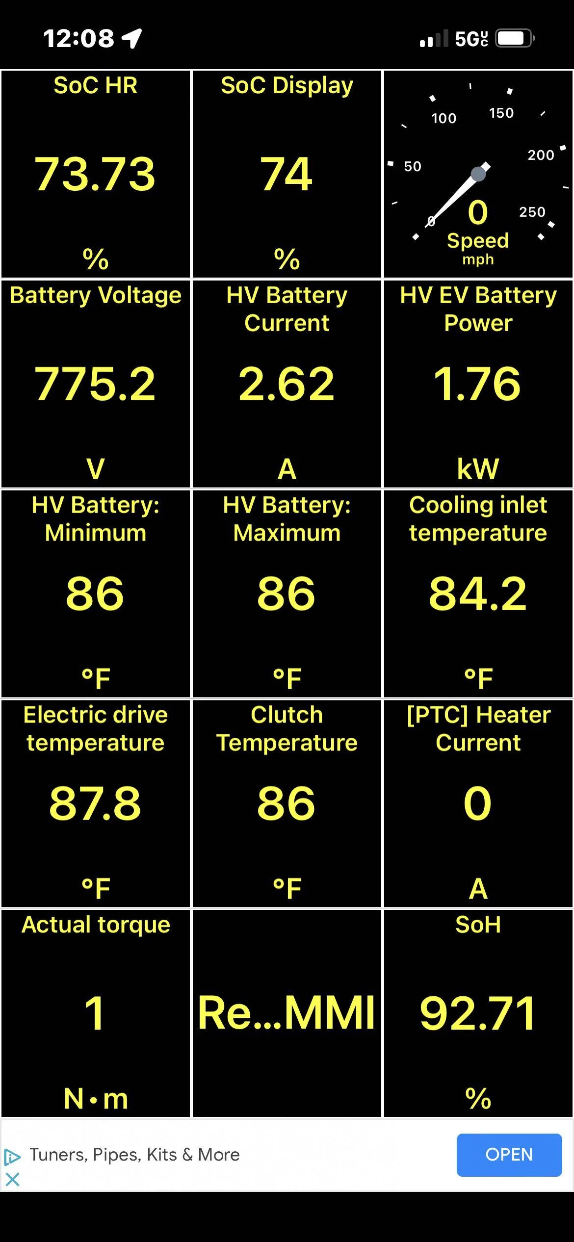 Porsche Taycan SoH vs Charging to 100% and what I found. IMG_6904
