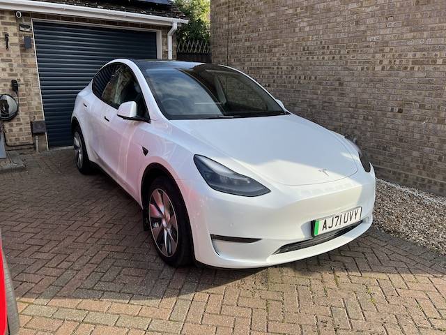 Porsche Taycan Tesla Model Y drive thoughts and mini-review IMG_4329