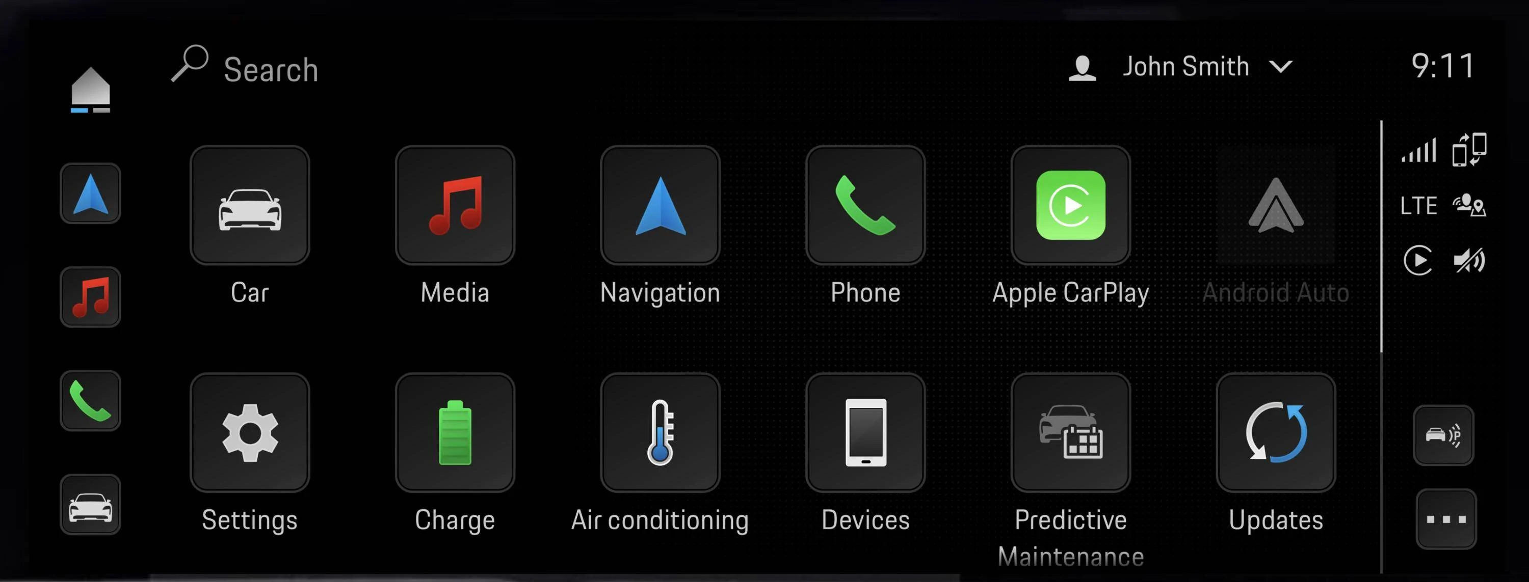 Porsche Taycan PCM Infotainment update Finder - Dynamic 7.1.17 Screenshot 2022-09-29 at 20.37.27