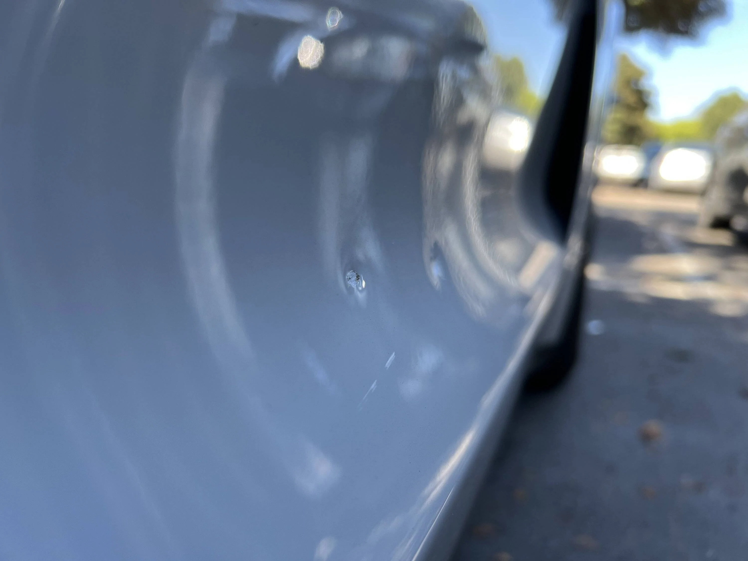 Porsche Taycan Got my first dents :( IMG_6436