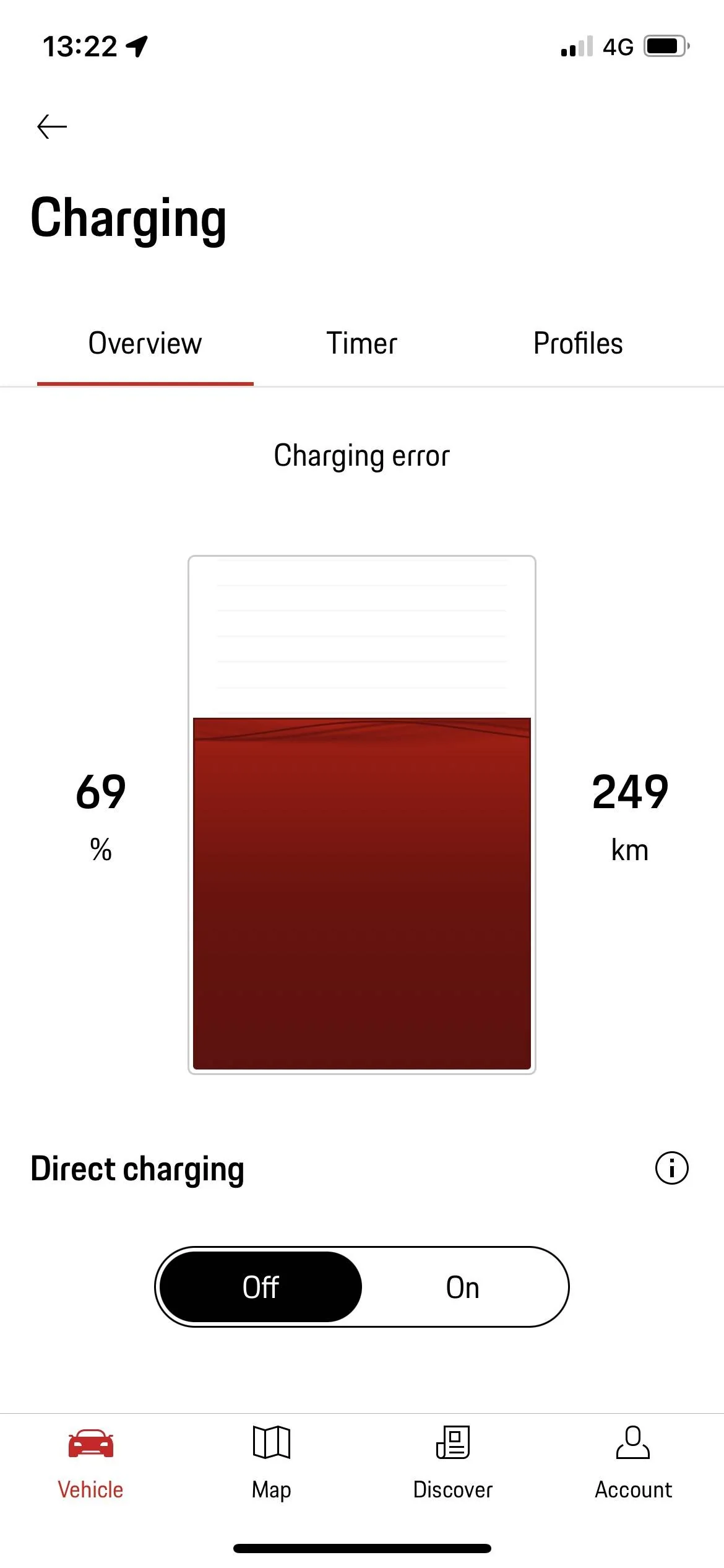Porsche Taycan "Charging not possible" error 532D2A22-377E-4BEA-B722-81790C11CA25