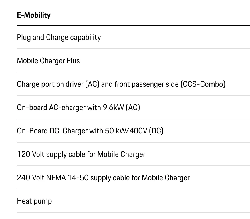 Porsche Taycan PMCC Charger Screen Shot 2022-10-03 at 12.22.52 PM