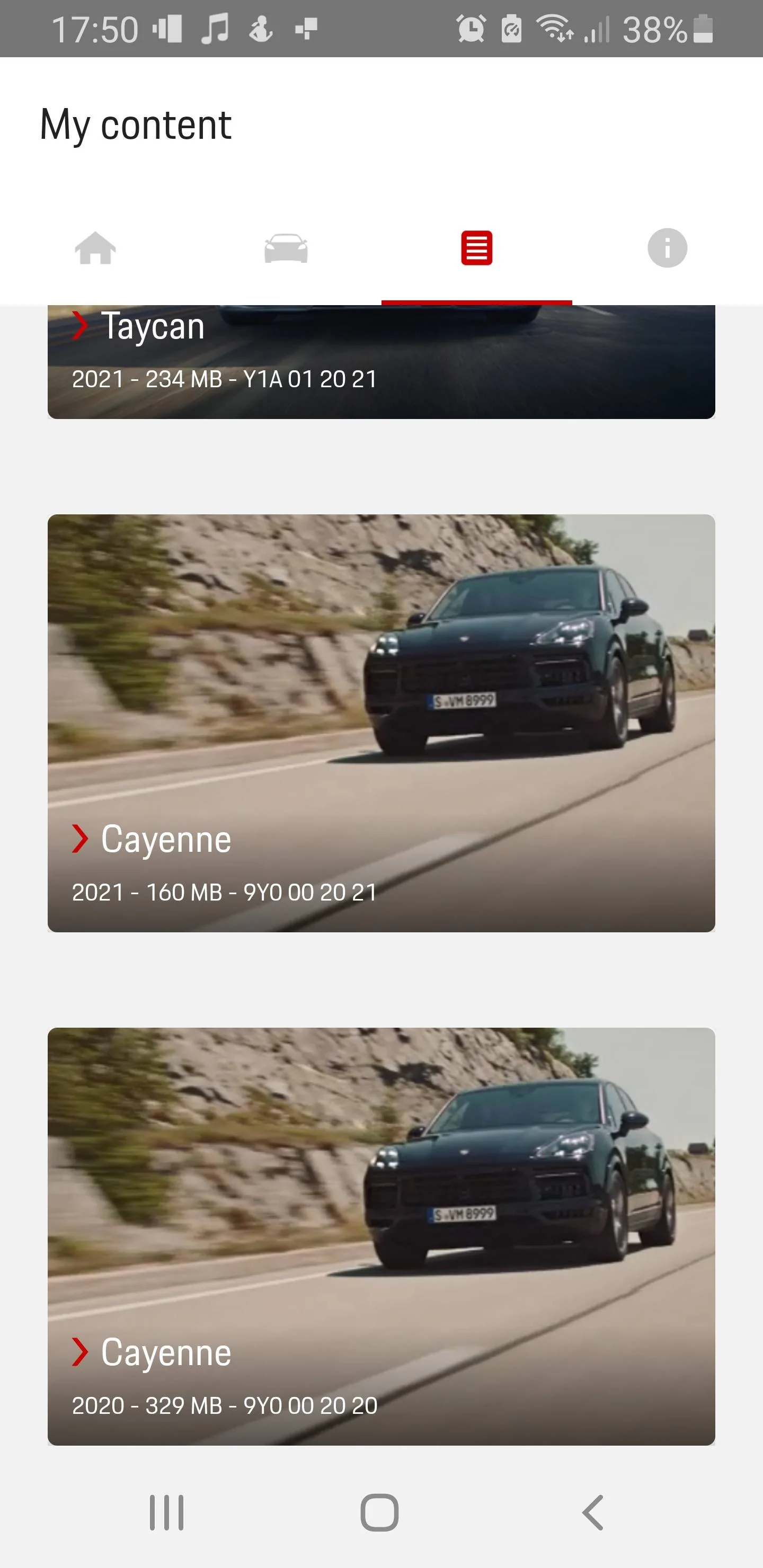 Porsche Taycan What happened to Good To Know App information? Screenshot_20221004-175030_Porsche Good to kno