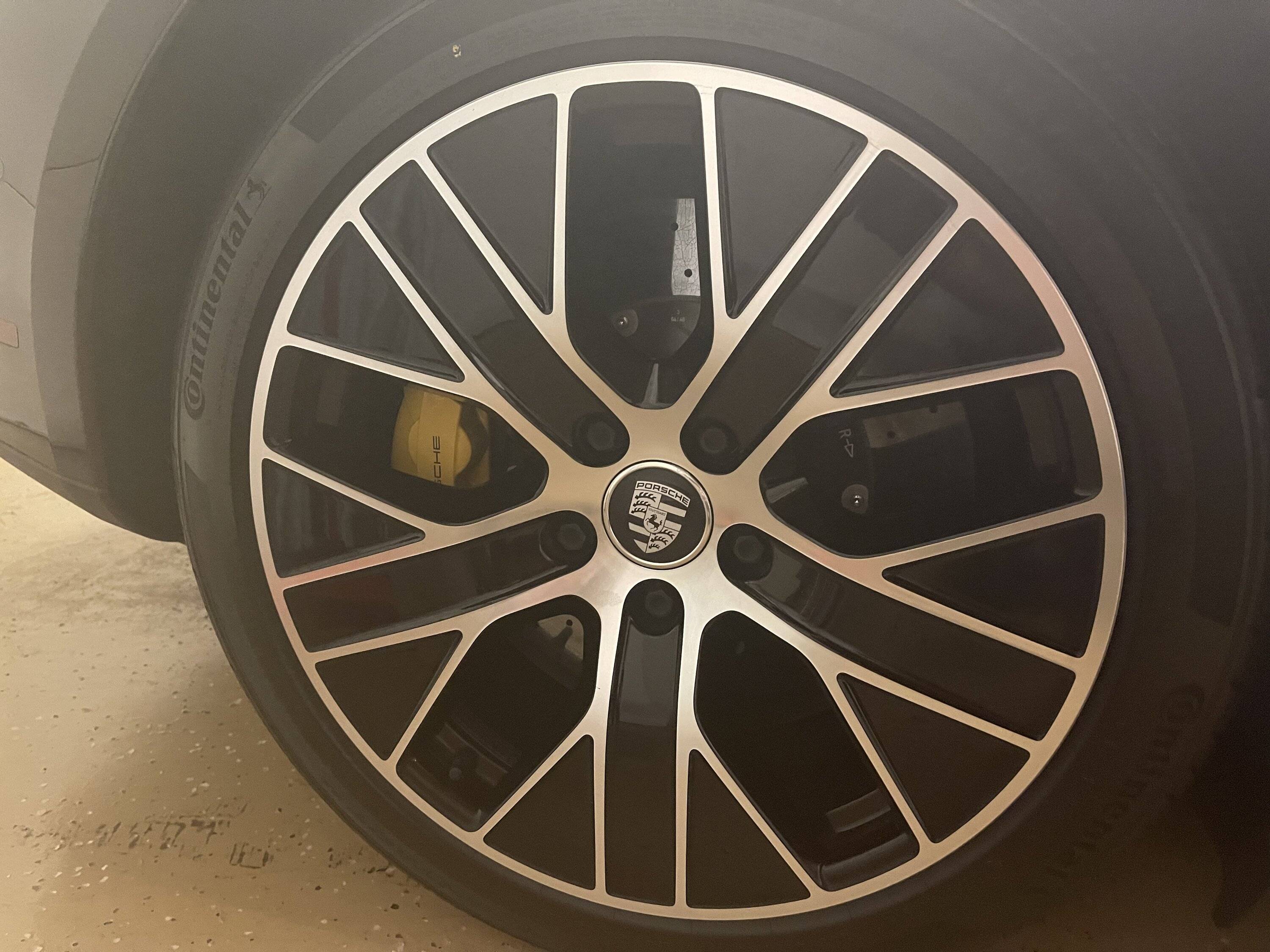 Porsche Taycan Chicago area. Turbo Aero 20 inch wheels with Continental AS tires. $3K 8E9F9E6C-F280-4792-B43D-CBB82BD2BFD6