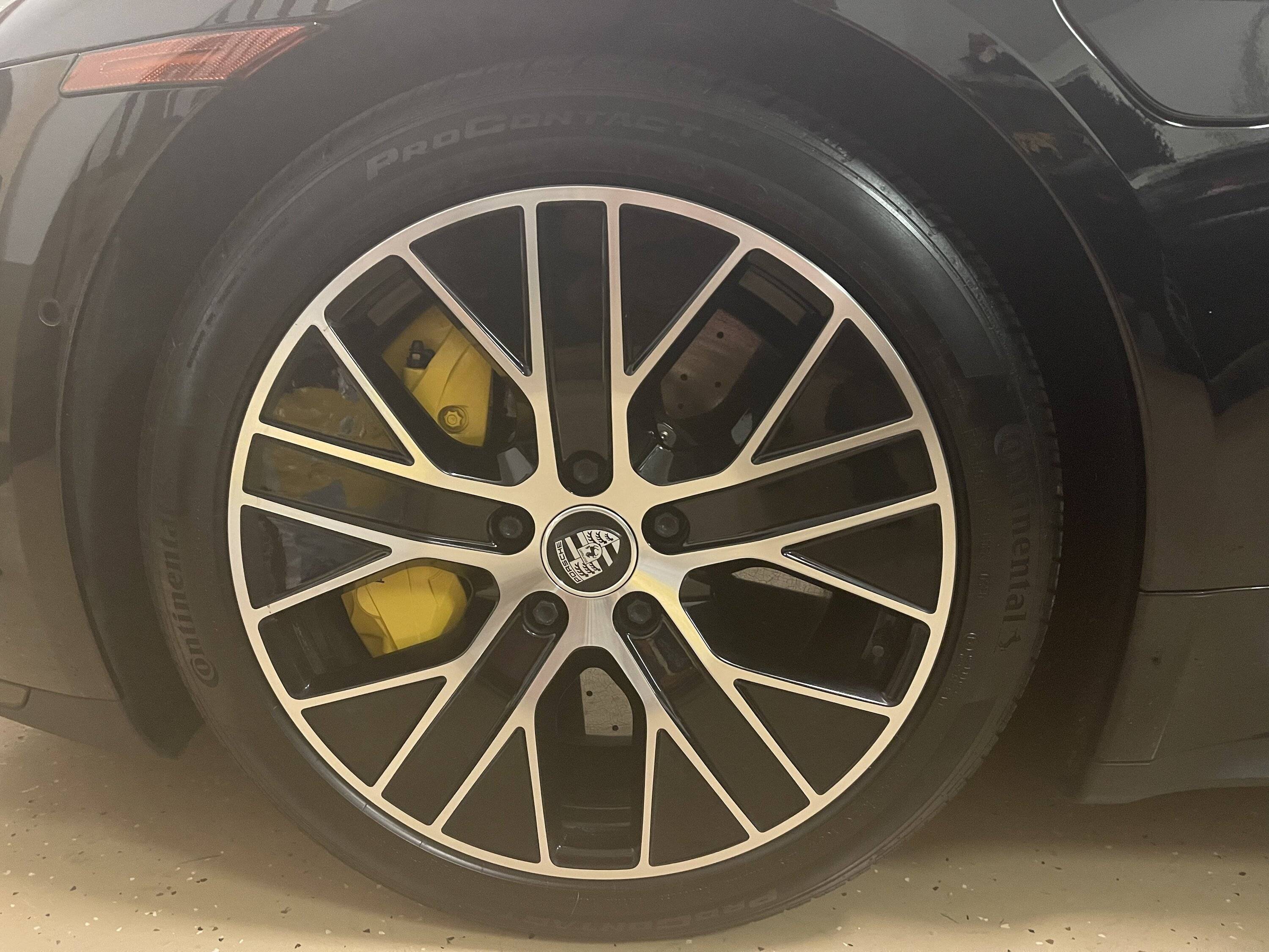 Porsche Taycan Chicago area. Turbo Aero 20 inch wheels with Continental AS tires. $3K 44F5B0EC-ED90-4C1C-8A8C-7E11104C22AD