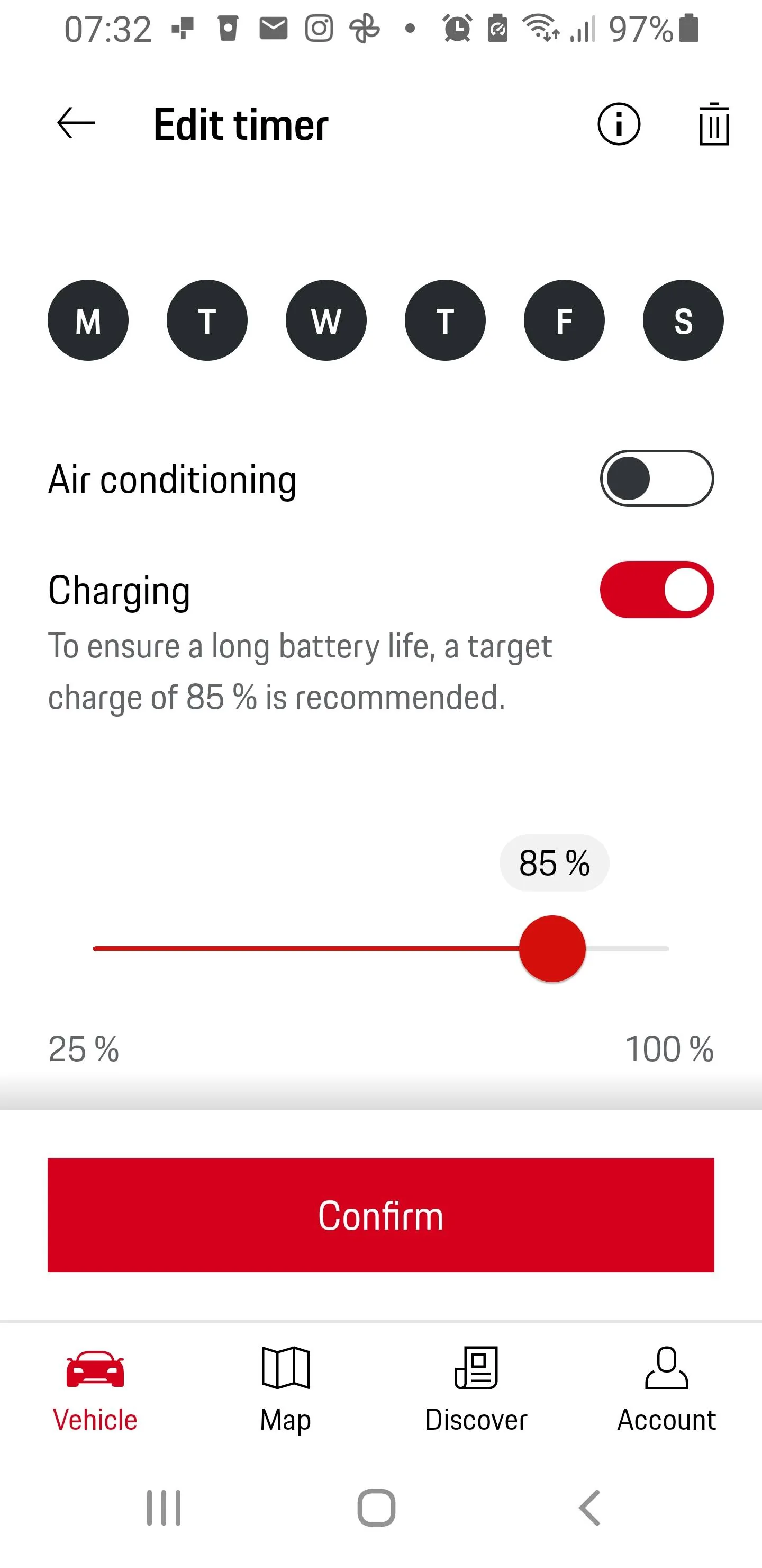 Porsche Taycan Charging patterns Screenshot_20221010-073211_My Porsch