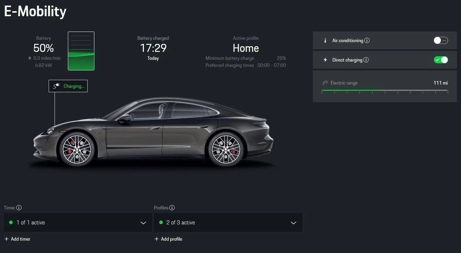 Porsche Taycan Charging Information – more data available? 1665394026574