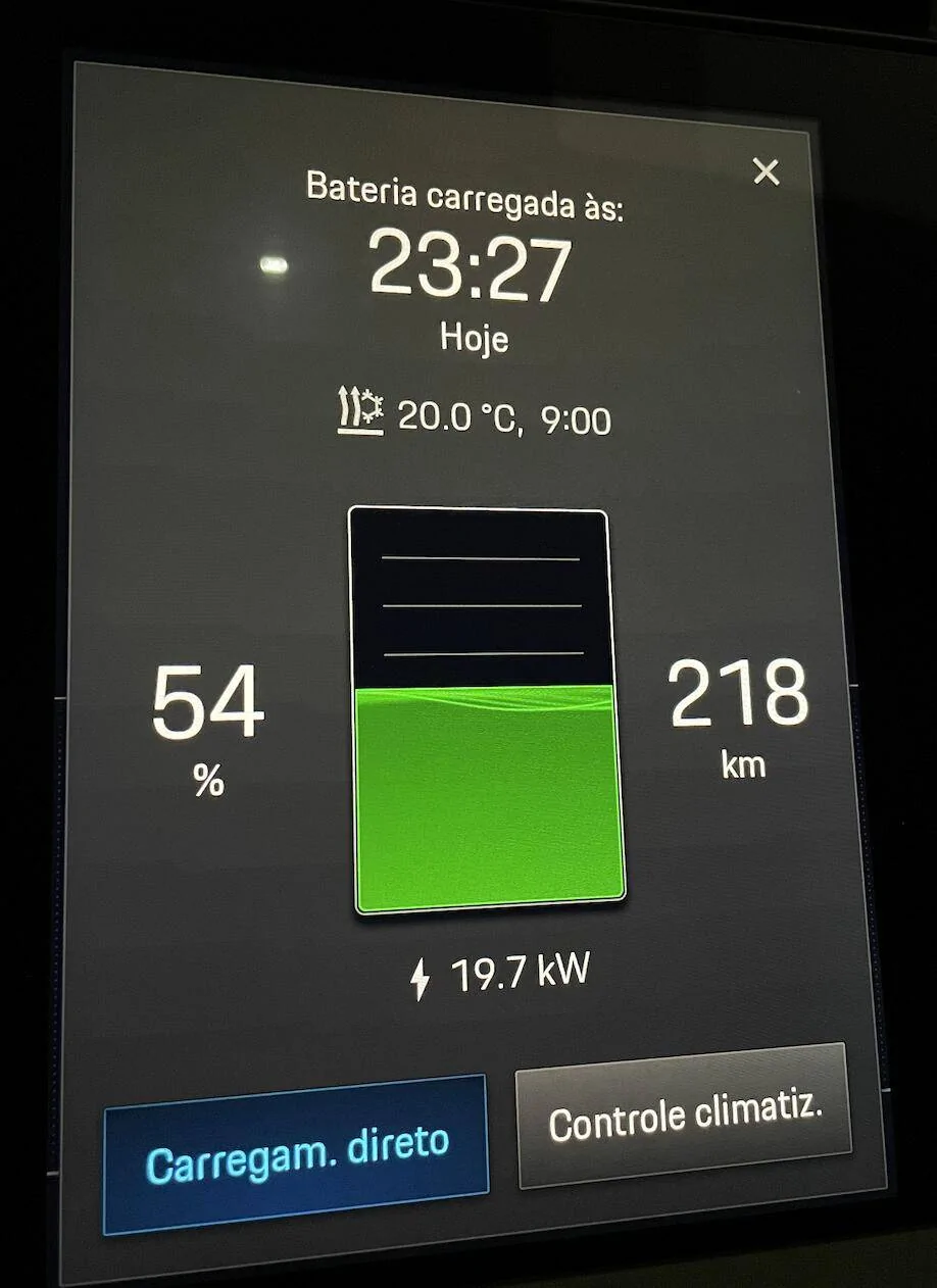 Porsche Taycan How fast do you charge at home? Captura de Tela 2022-10-13 às 22.55.42