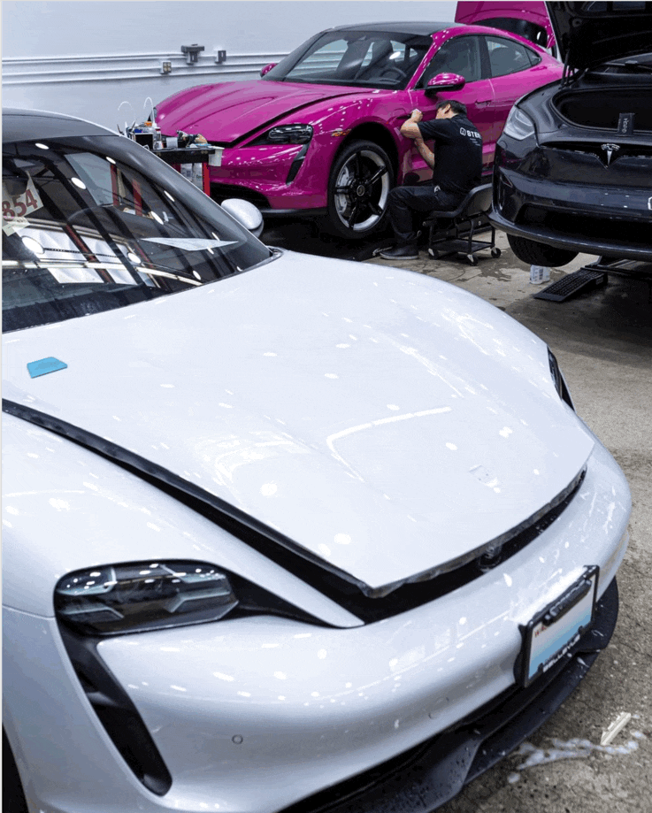 Porsche Taycan PNW Washington taycan owners Taycan PPF
