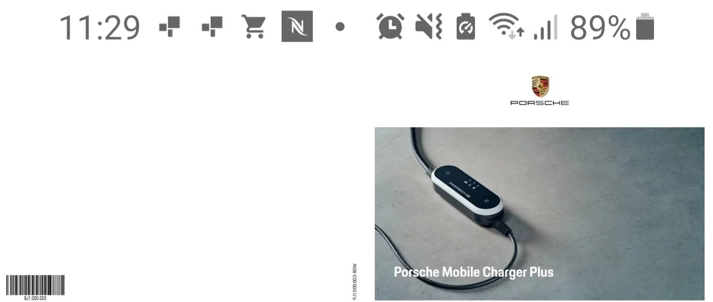 Porsche Taycan PMCC software update this morning?? 20221015_112927