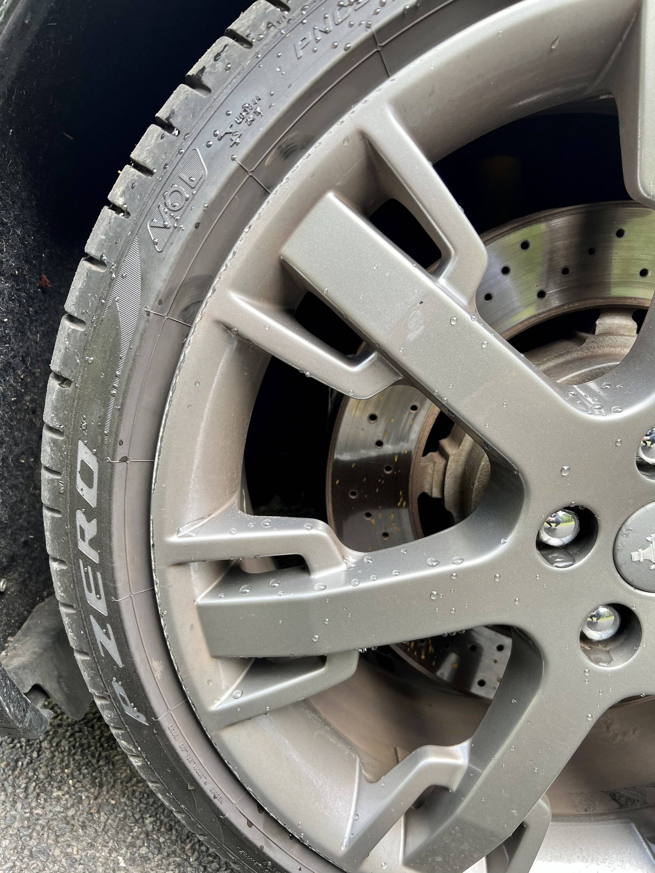 Porsche Taycan 21" Aero Blades Kerb Scraggs (Curb Rash) Repaired - it happened again! D995A6A2-3681-4E23-B4E2-D7A66D2A1A79