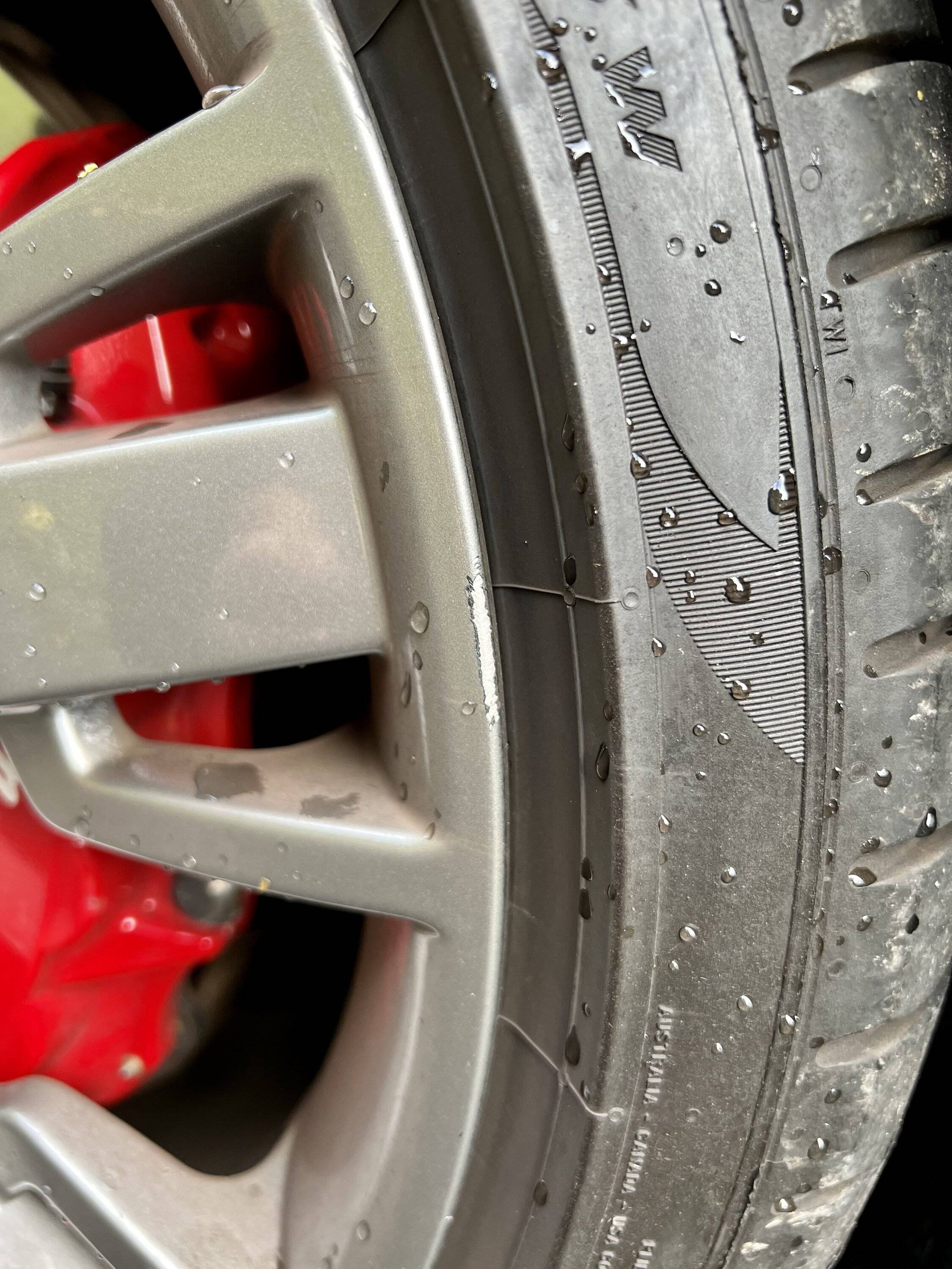 Porsche Taycan 21" Aero Blades Kerb Scraggs (Curb Rash) Repaired - it happened again! A112D9D7-2670-4DFC-A96A-60D5D9CD516C