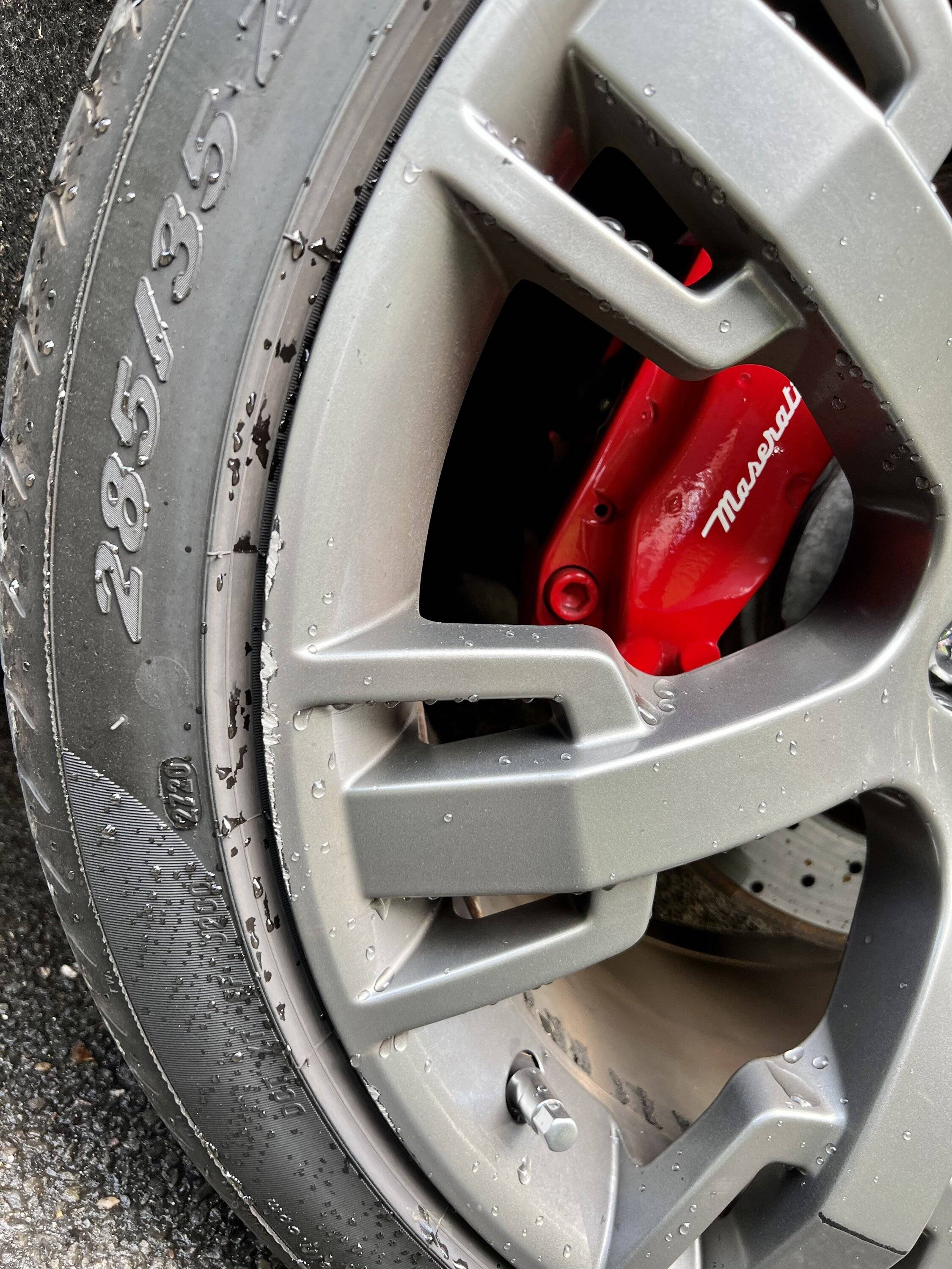 Porsche Taycan 21" Aero Blades Kerb Scraggs (Curb Rash) Repaired - it happened again! 32044D9C-2E67-4C83-931C-6B612B6BB32B