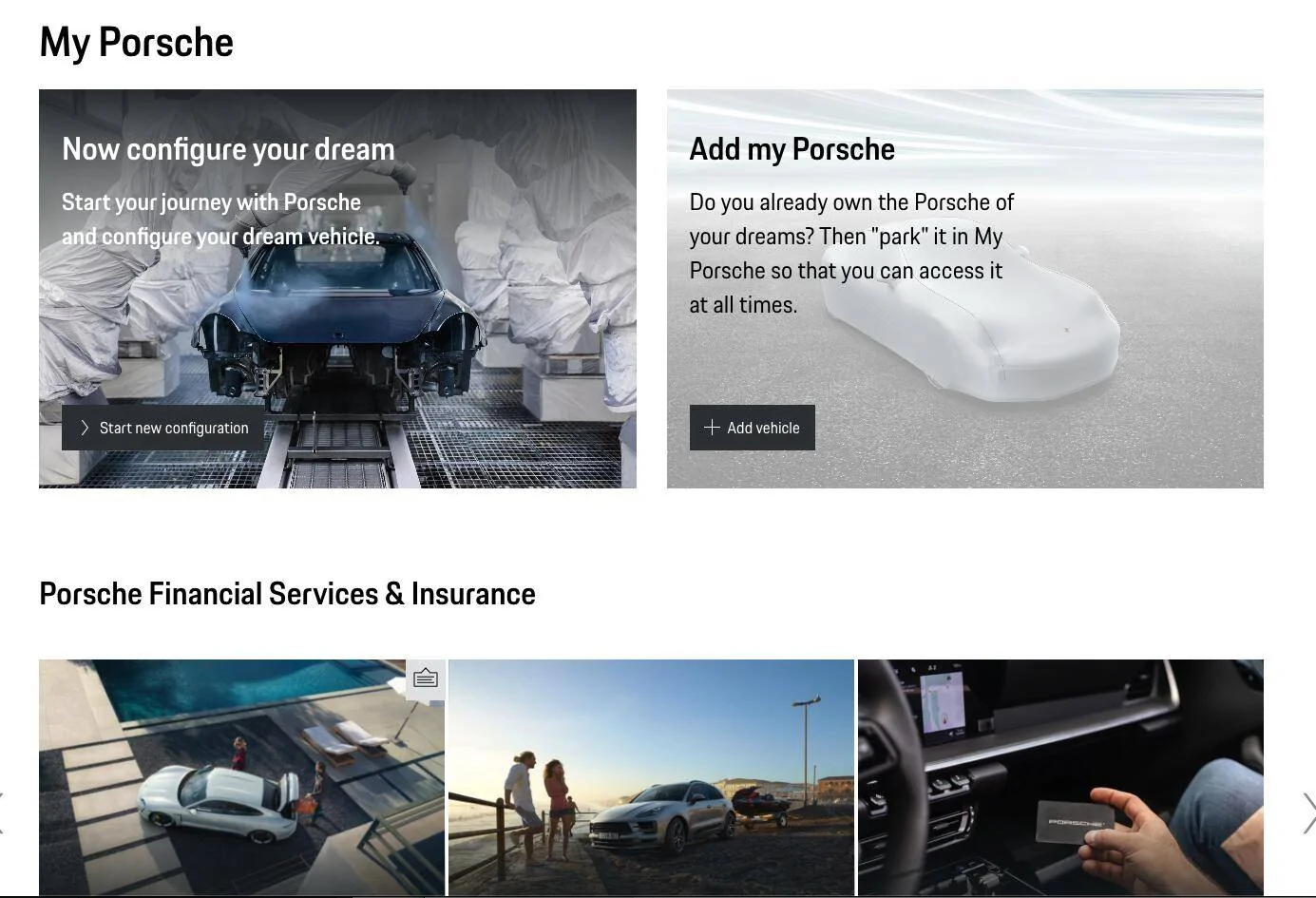 Porsche Taycan Track you dream access issues Screen Shot 2022-10-17 at 4.00.17 PM