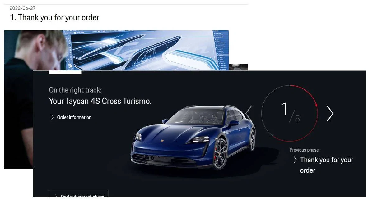 Porsche Taycan (UK) 4s Order placed - what next? Stage 1