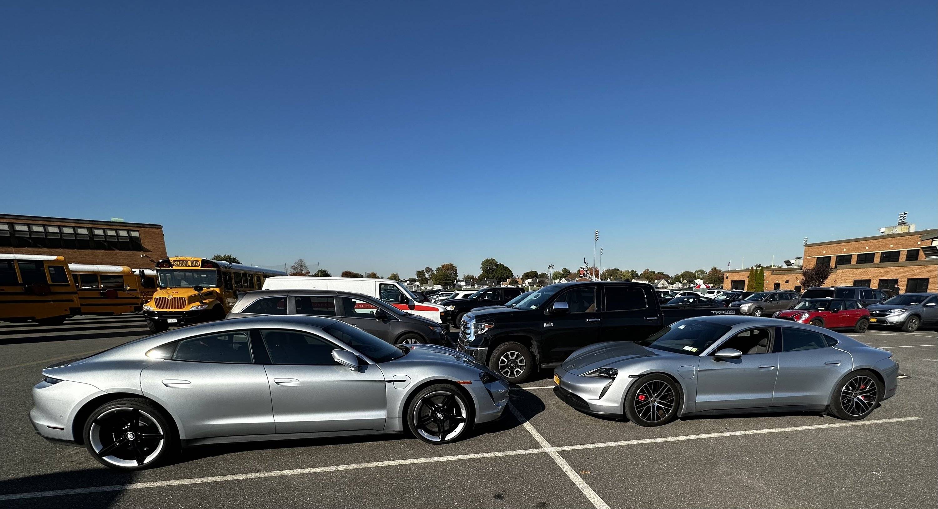 Porsche Taycan Separated at birth….. 6437F79D-15F5-4DC9-9073-63E2A85A13C1