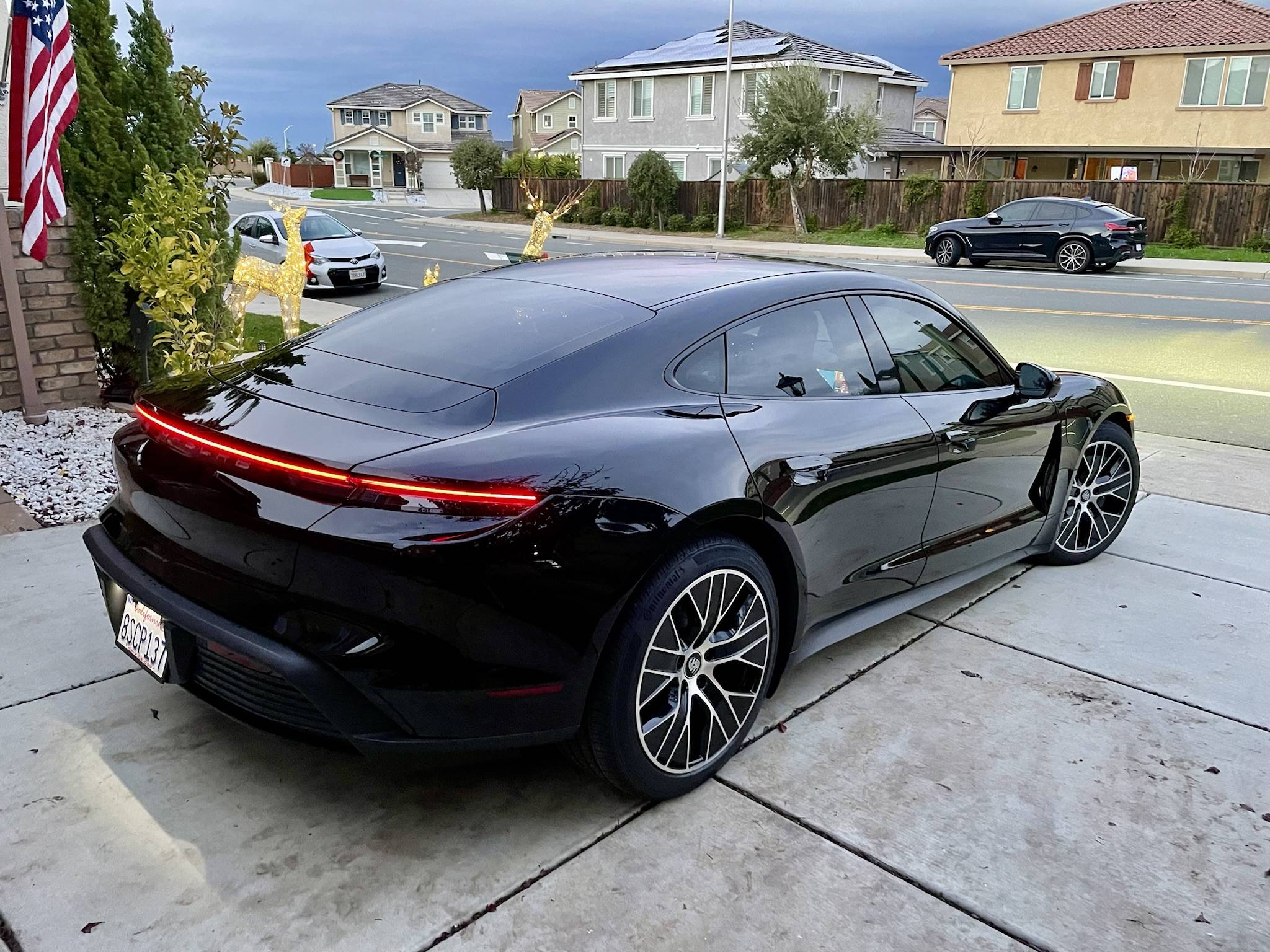 Porsche Taycan Wrapped my Taycan in Mamba Green BBBD6CD0-CCF1-4A18-8F46-8E2680E68CCF