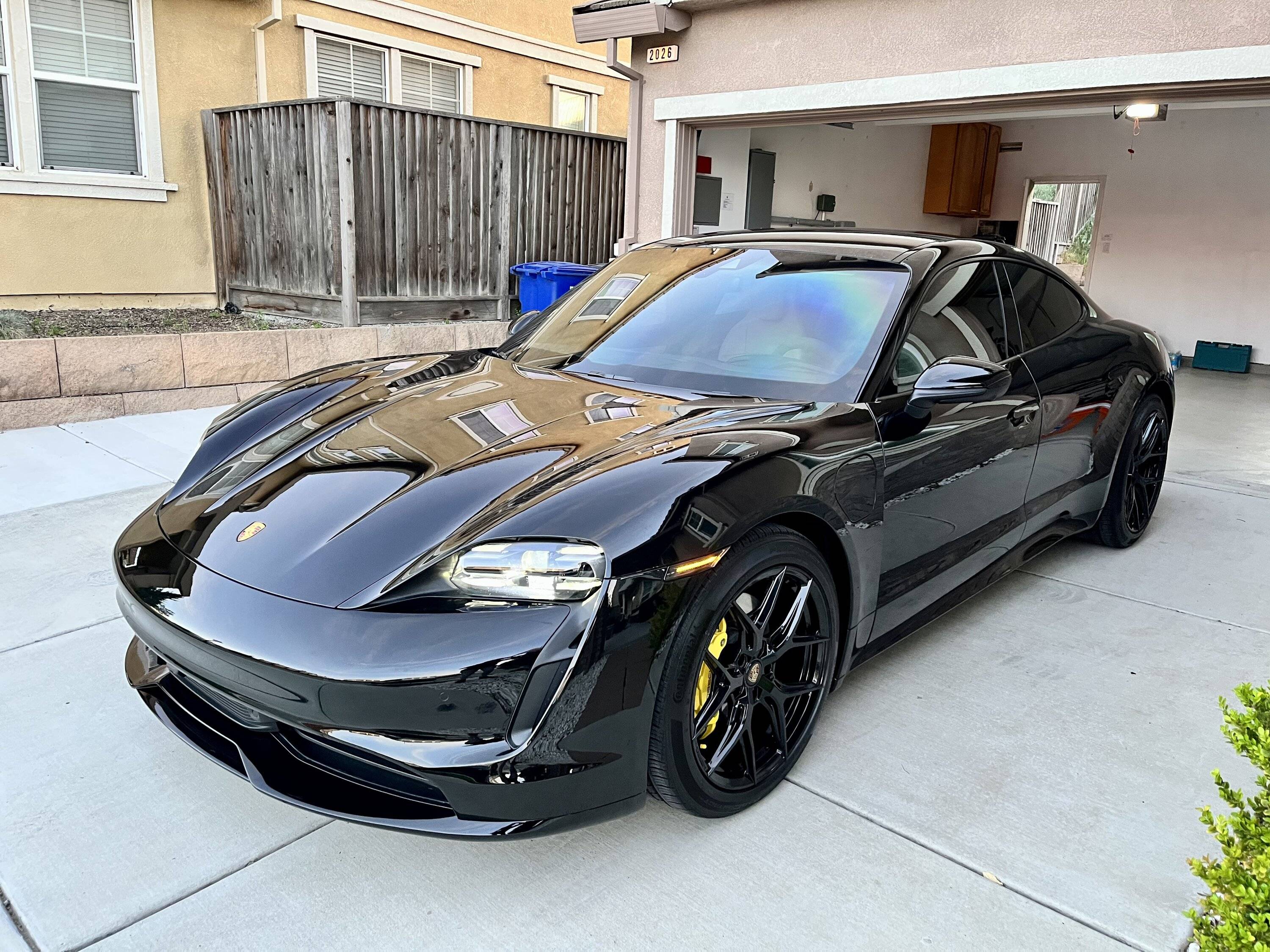 Porsche Taycan Wrapped my Taycan in Mamba Green A903FB29-43BA-477F-B492-E4CE3AE885BB