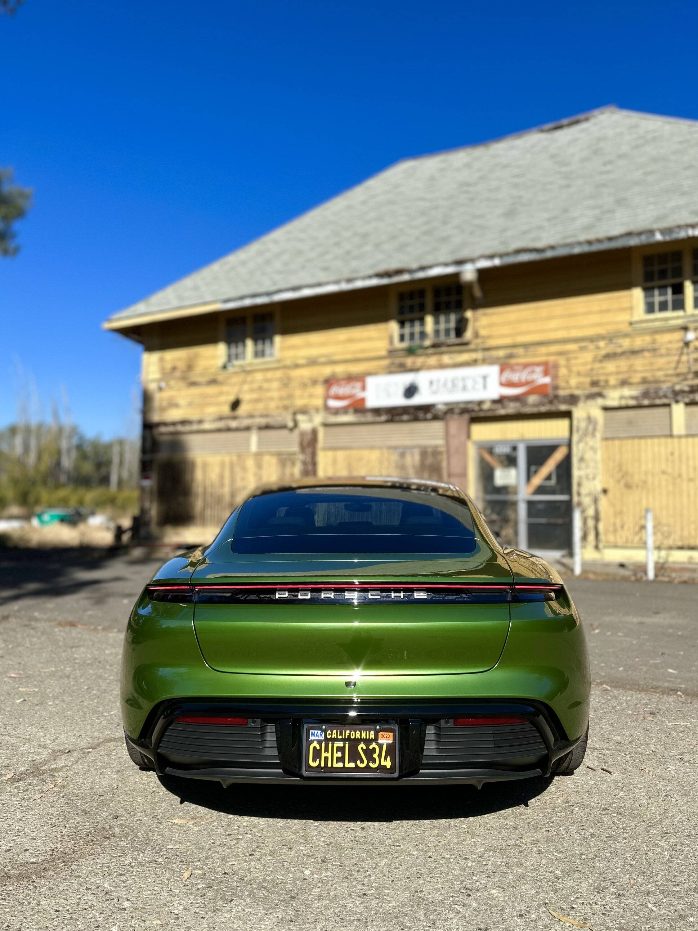 Porsche Taycan Wrapped my Taycan in Mamba Green D1C6347A-A4D5-4216-9C5C-EAABDBD8776E