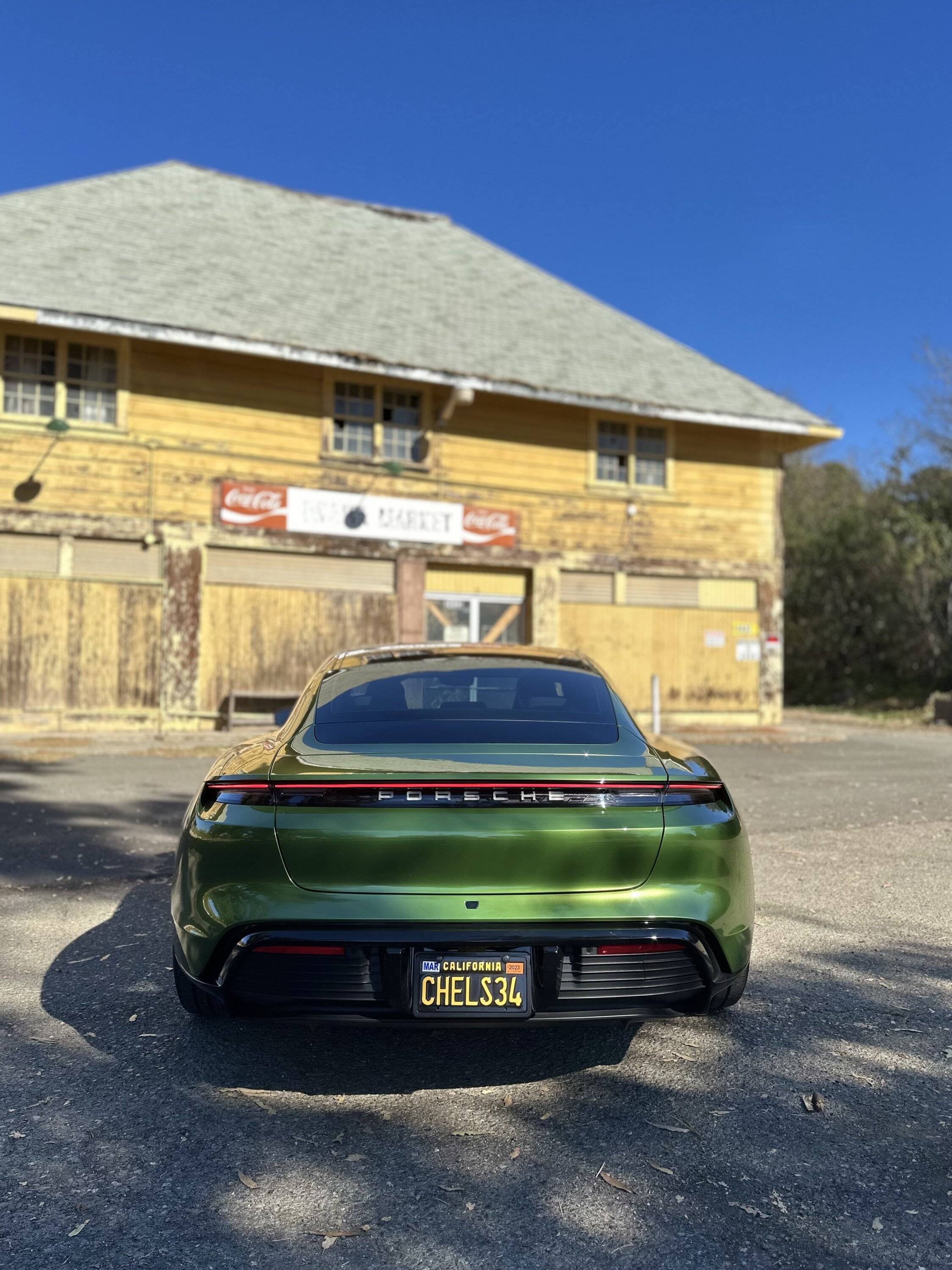 Porsche Taycan Wrapped my Taycan in Mamba Green F2084FD4-D044-4242-8187-6829DE24FDF3