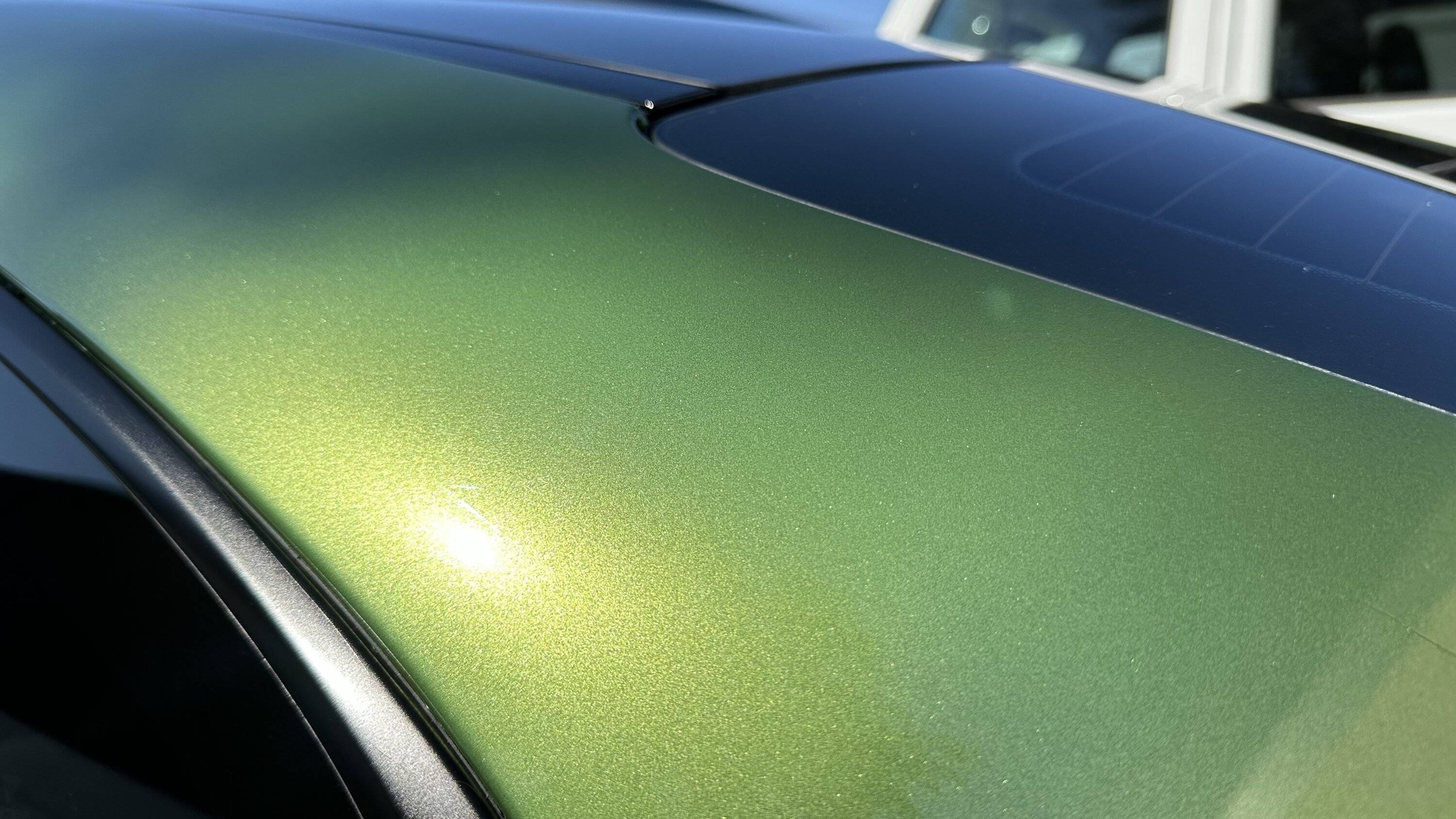 Porsche Taycan Wrapped my Taycan in Mamba Green 74BE8236-F837-47B7-AB20-3D433B34A9EC