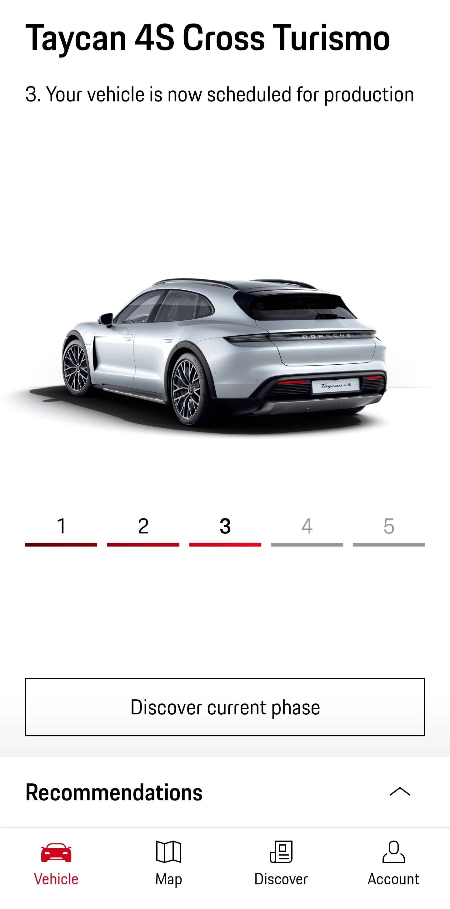 Porsche Taycan When does your car show in my.porsche.com (UK)? Screenshot_20221025-074457_My Porsch