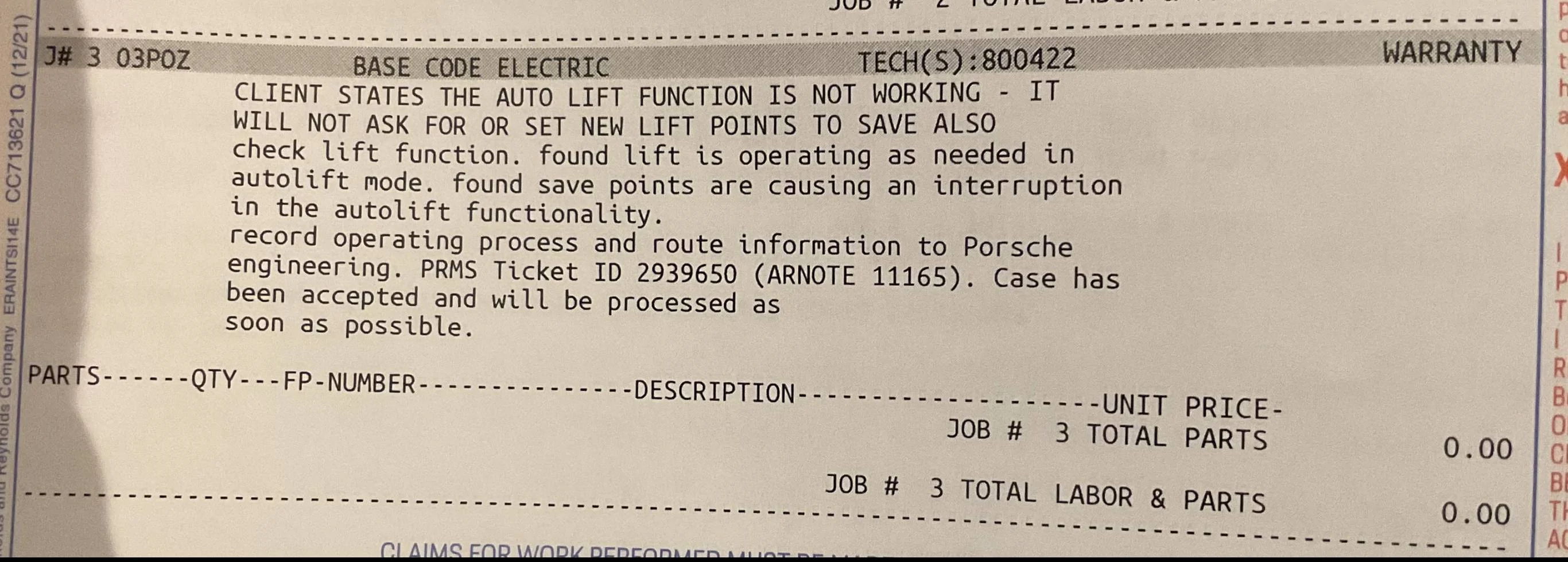 Porsche Taycan SmartLift Software Bug - Porsche Investigating 9829381C-1587-4218-A8C6-68C1A704C7B4