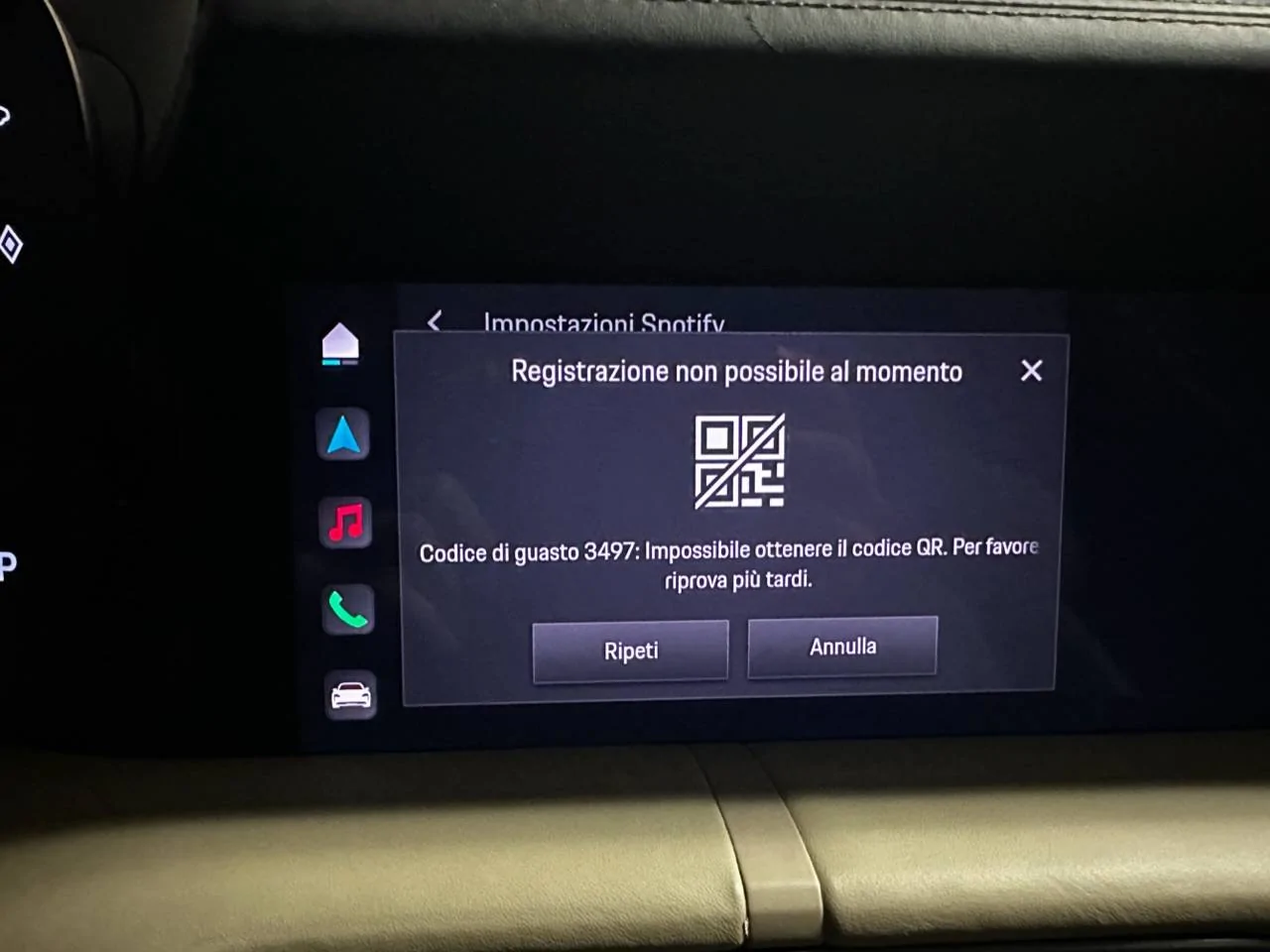 Porsche Taycan Why can't my car initiate Spotify? EF0D7C81-A5BF-46AD-8F15-80C6AB6EAA91