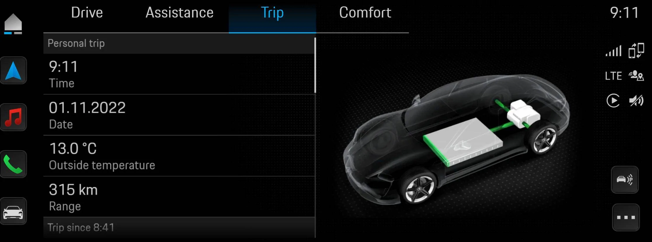 Porsche Taycan Software update 2023 1667309694470