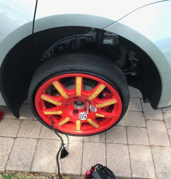Porsche Taycan Flat tire. Things to consider. 1667435751253