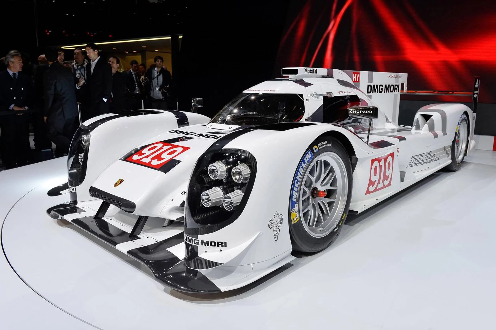 Porsche Taycan Cooling Modifications Experiment for the Track: more air flow through radiators to keep battery temperature down 2014-porsche-919-hybrid-le-mans-prototype-race-car_100459091_h
