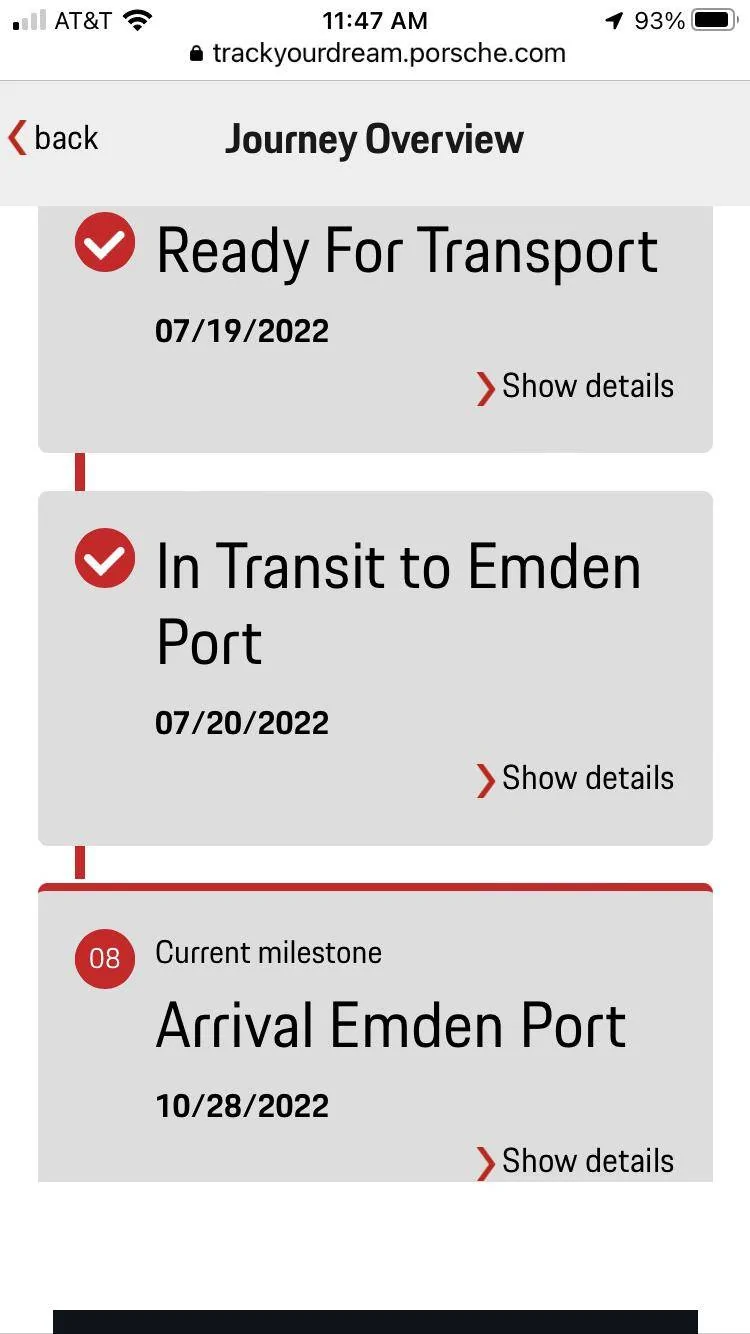 Porsche Taycan December 2022 Deliveries 45312EC7-7ADF-40C1-9FE9-D7D83D3464F8