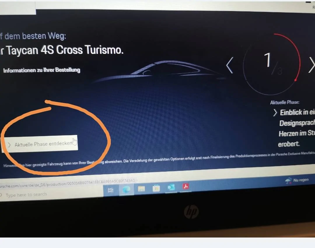 Porsche Taycan VIN/FIN just appeared - how long to start production? Screenshot_20221107_084615