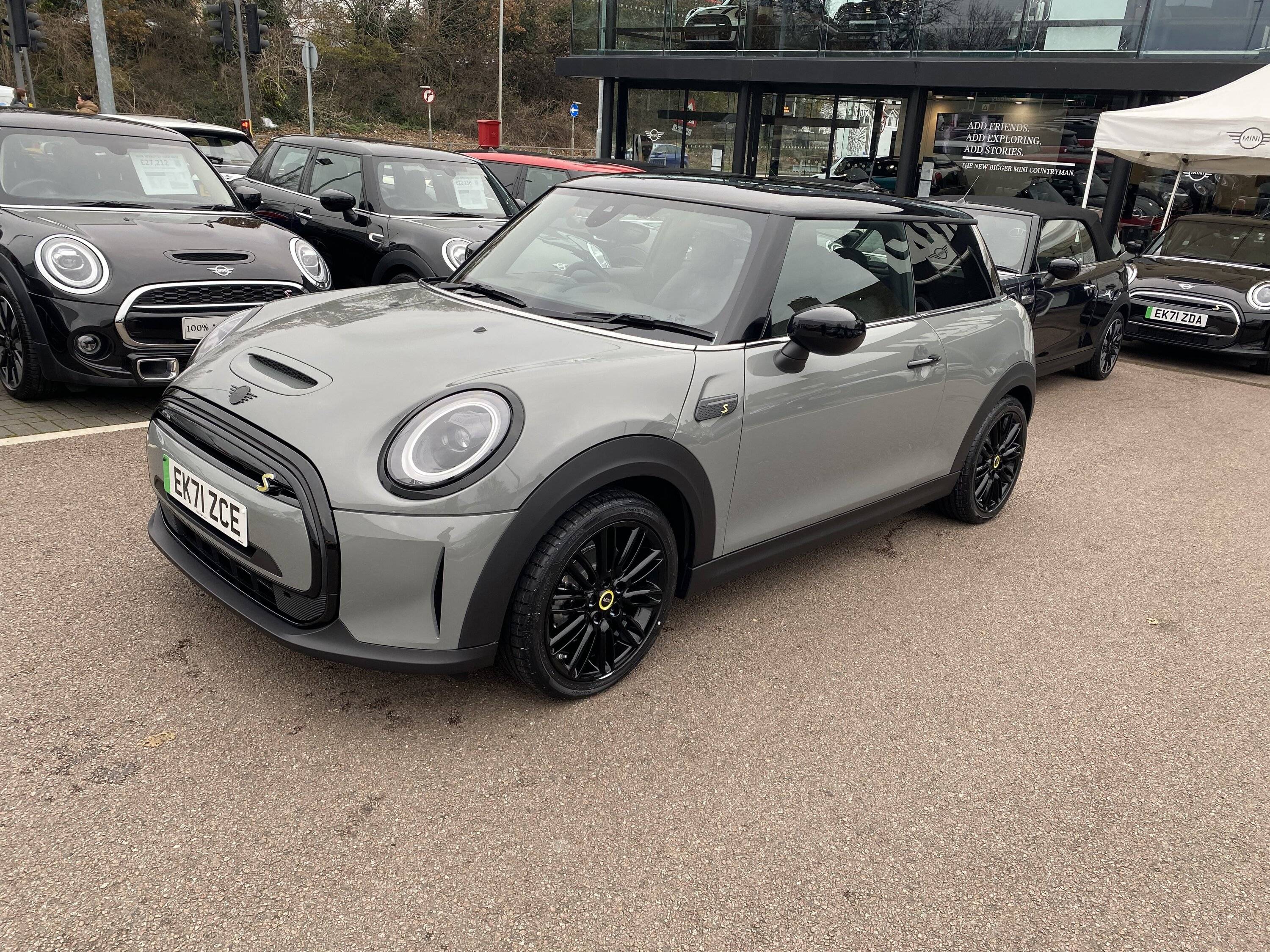 Porsche Taycan Do you have other EV's? Monty the mini