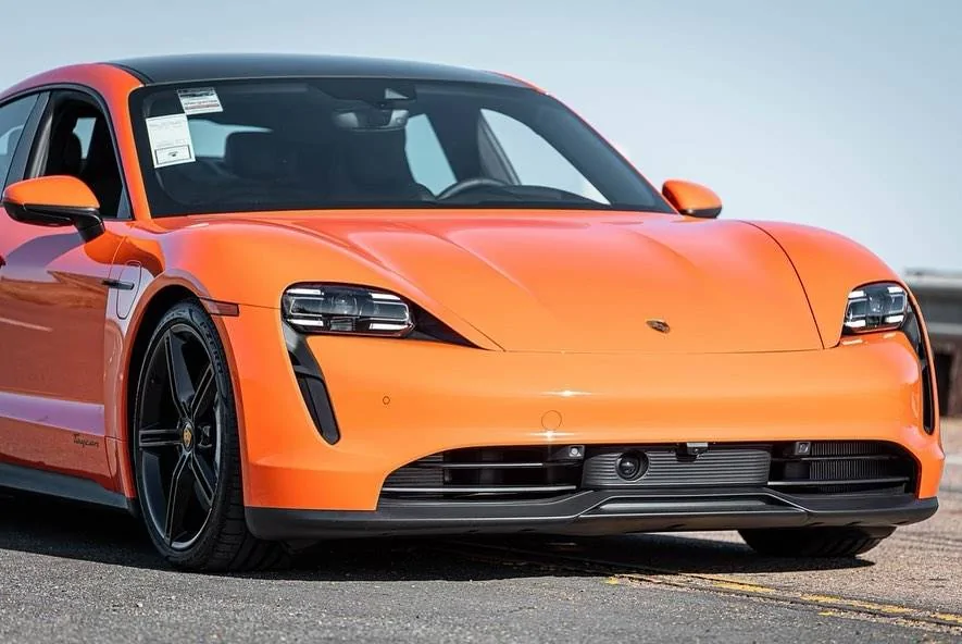 Porsche Taycan Ordered: PTS - Gulforange Taycan 273229088_2330087157133506_3823366437218078327_n