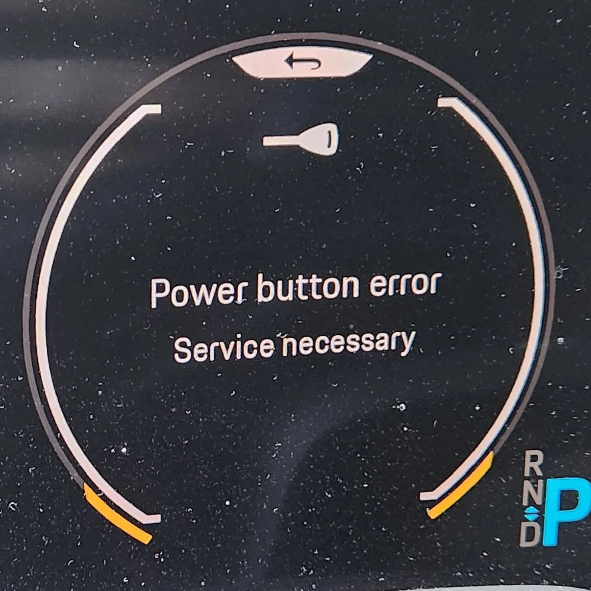 Porsche Taycan Power Button Error, what is it? 20221116_190234
