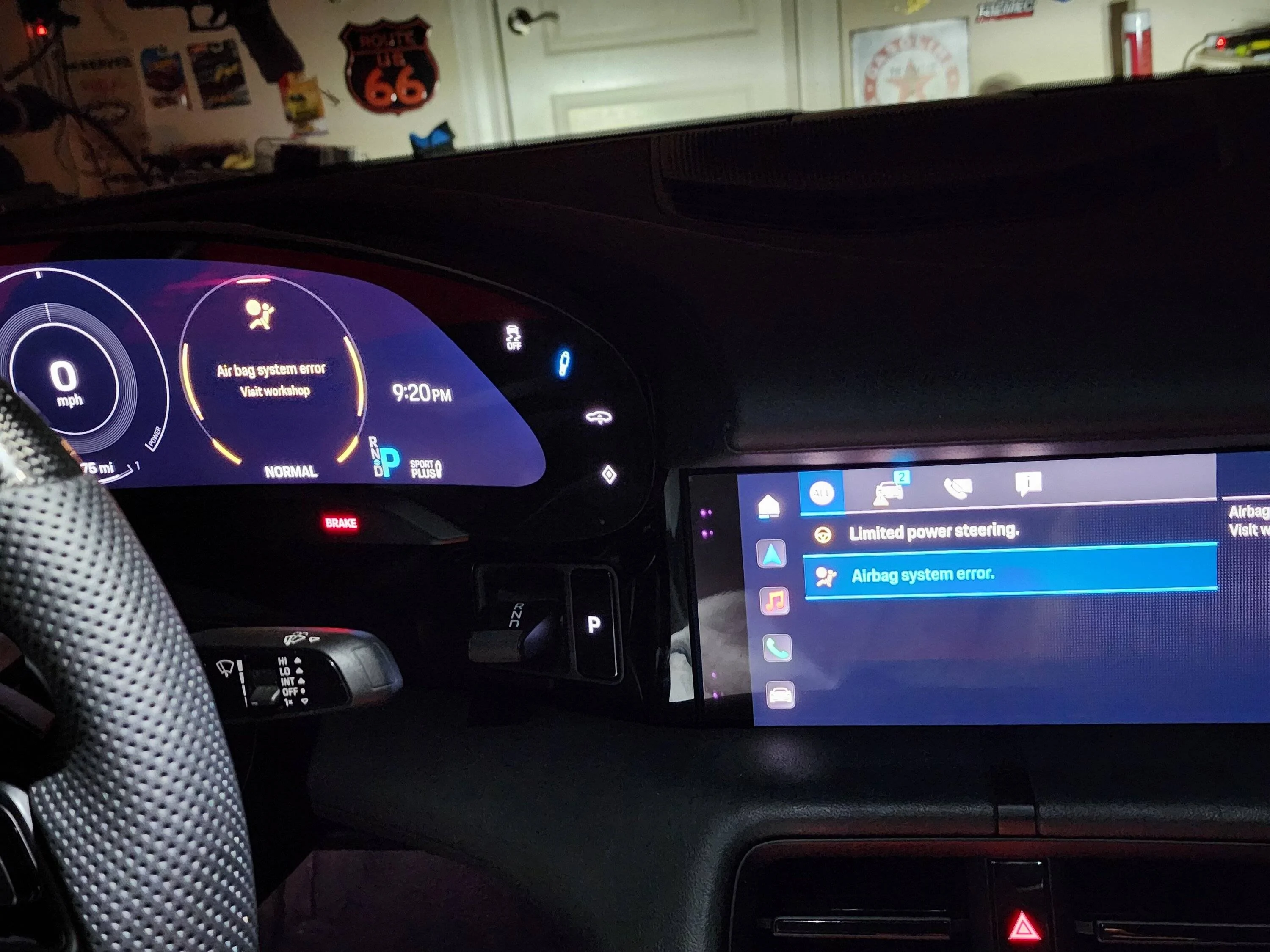 Porsche Taycan Aftermarket Steering Wheel throwing error codes? 20221117_212037