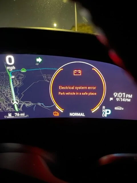 Porsche Taycan Electrical System Error!! image0 (2)