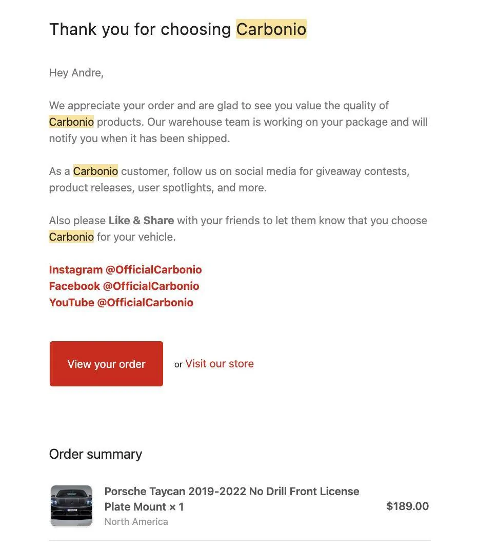 Porsche Taycan Front license plate mount - what do you use? Screen Shot 2022-11-18 at 10.10.19 AM