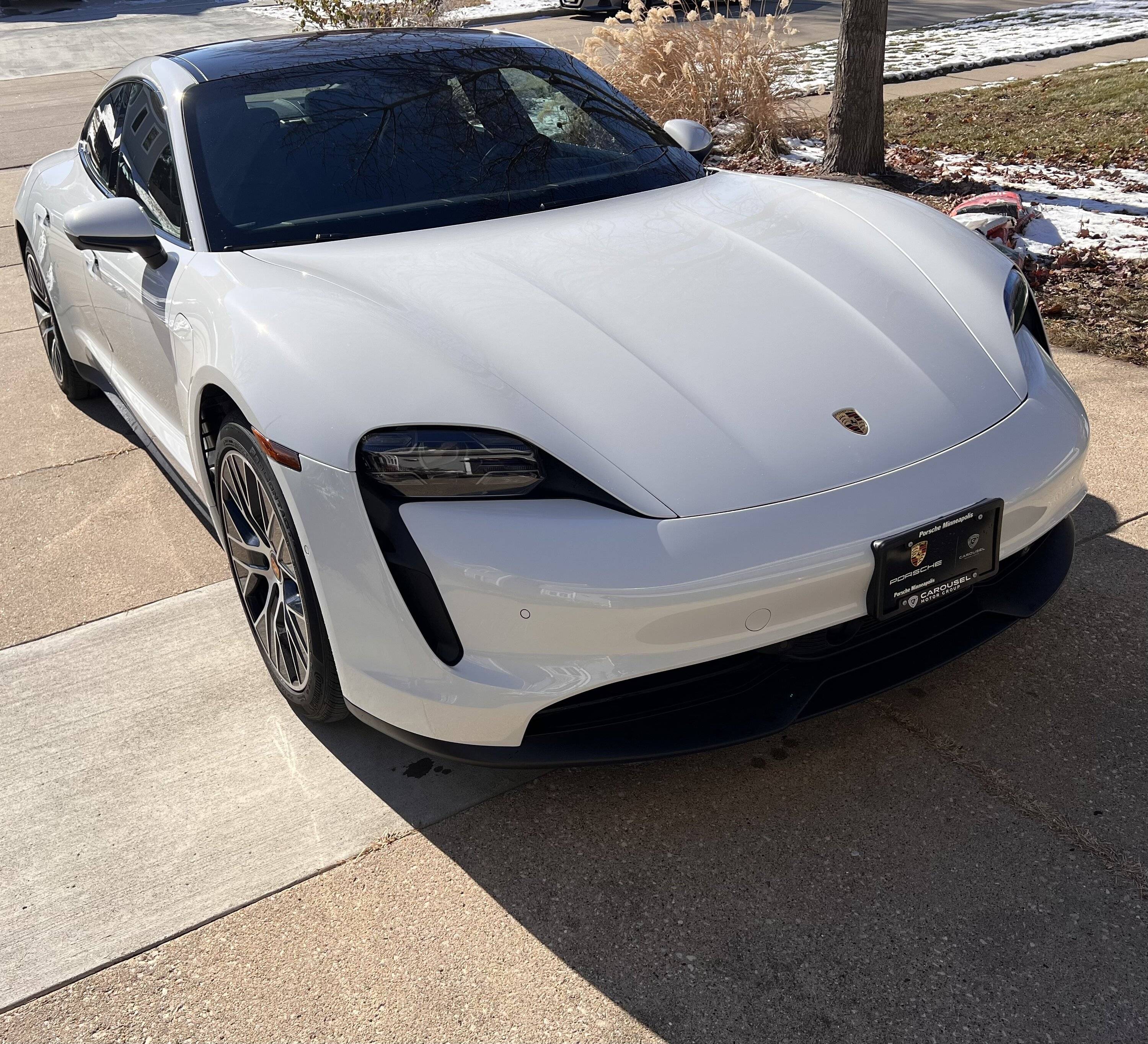 Porsche Taycan Anyone done Xpel PPF on Carrera White? D02BC5AF-D185-414A-B40E-6CFFA9C025AE