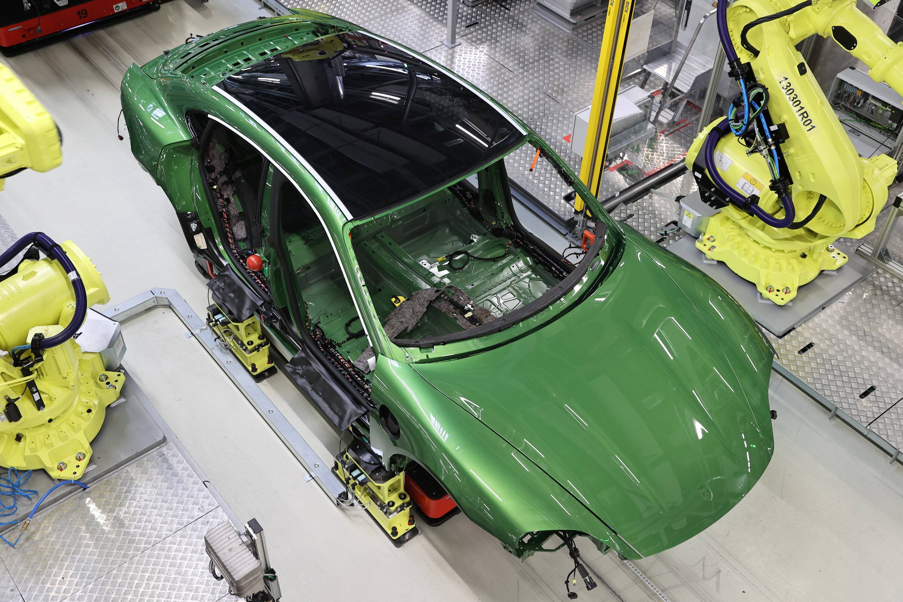 Porsche Taycan 📸  How to Find Your Taycan Production Photo From Assembly Line 636a5d8fe060a00c00a01a30